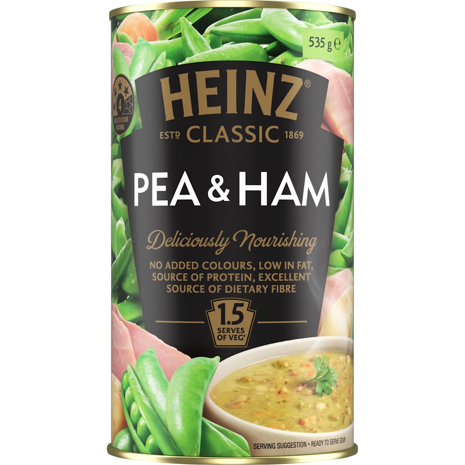 Heinz Classic Canned Soup Pea & Ham