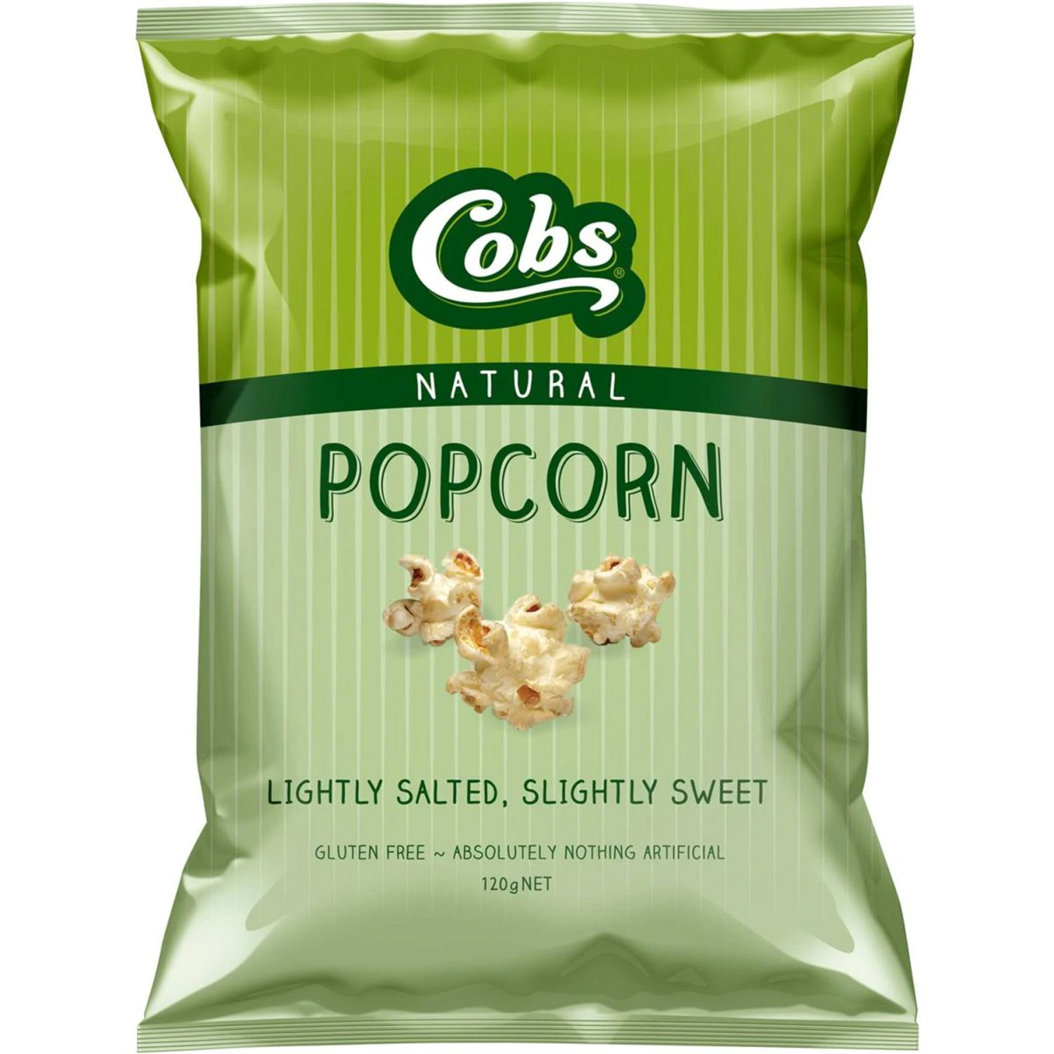 When you’re next in the mood for a tasty, wholesome snack, open a bag of Lightly Salted Slightly Sweet popcorn. We make our famous and utterly delicious Lightly Salted Slightly Sweet Popcorn by combining high-quality corn kernels with the goodness of premium high oleic sunflower oil. The kernels are then popped to perfection, creating fluffy and crunchy popcorn, to which we add just the right amount of raw sugar and sea salt. Natural;Absolutely nothing artificial - No artificial flavours, colours or preservatives;Gluten Free;Vegan;100% sunflower oil - high oleic; GM free ingredients;Made in a nut-free facility; Proudly Australian made & owned
