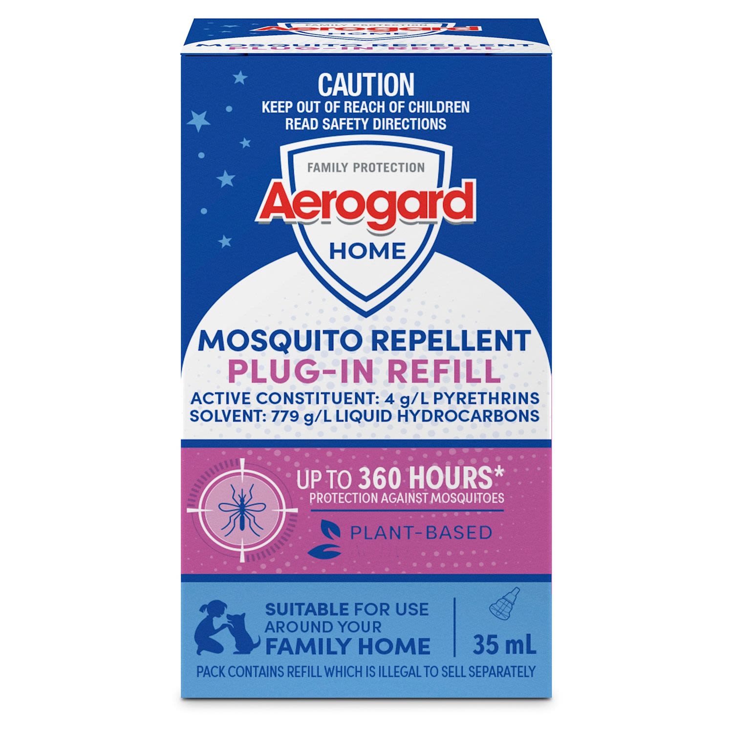 Aerogard Home Mosquito Control Plug In Refill