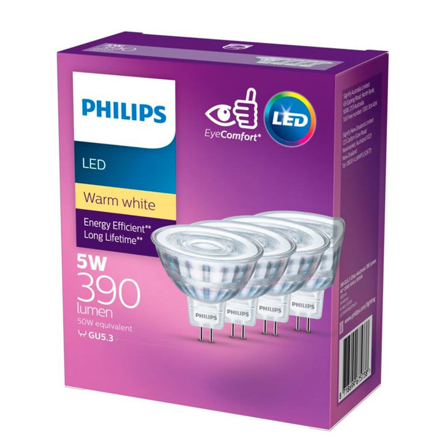 Philips LED Downlight MR16 Spots 5W 50W 390lm IGA Shop Online