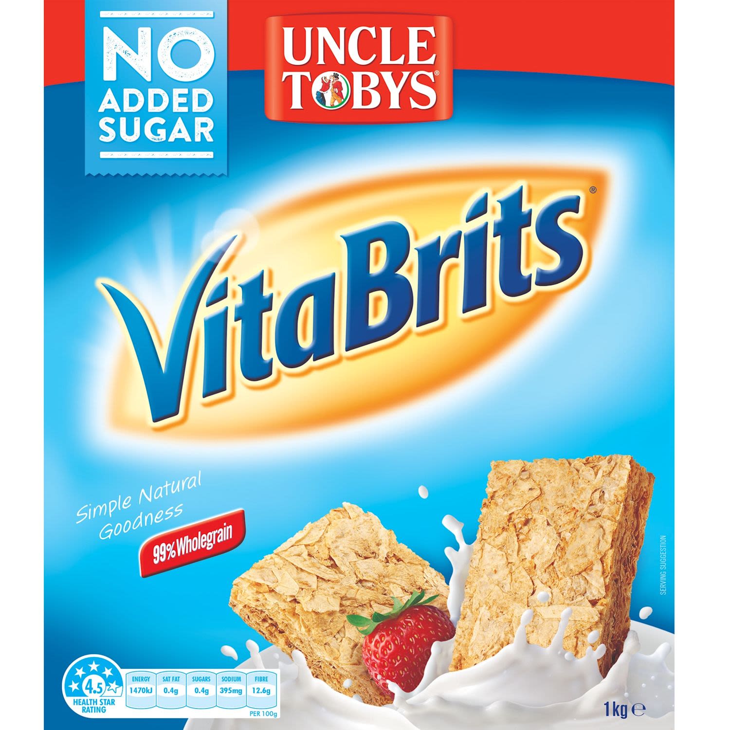 Uncle Tobys 1kg