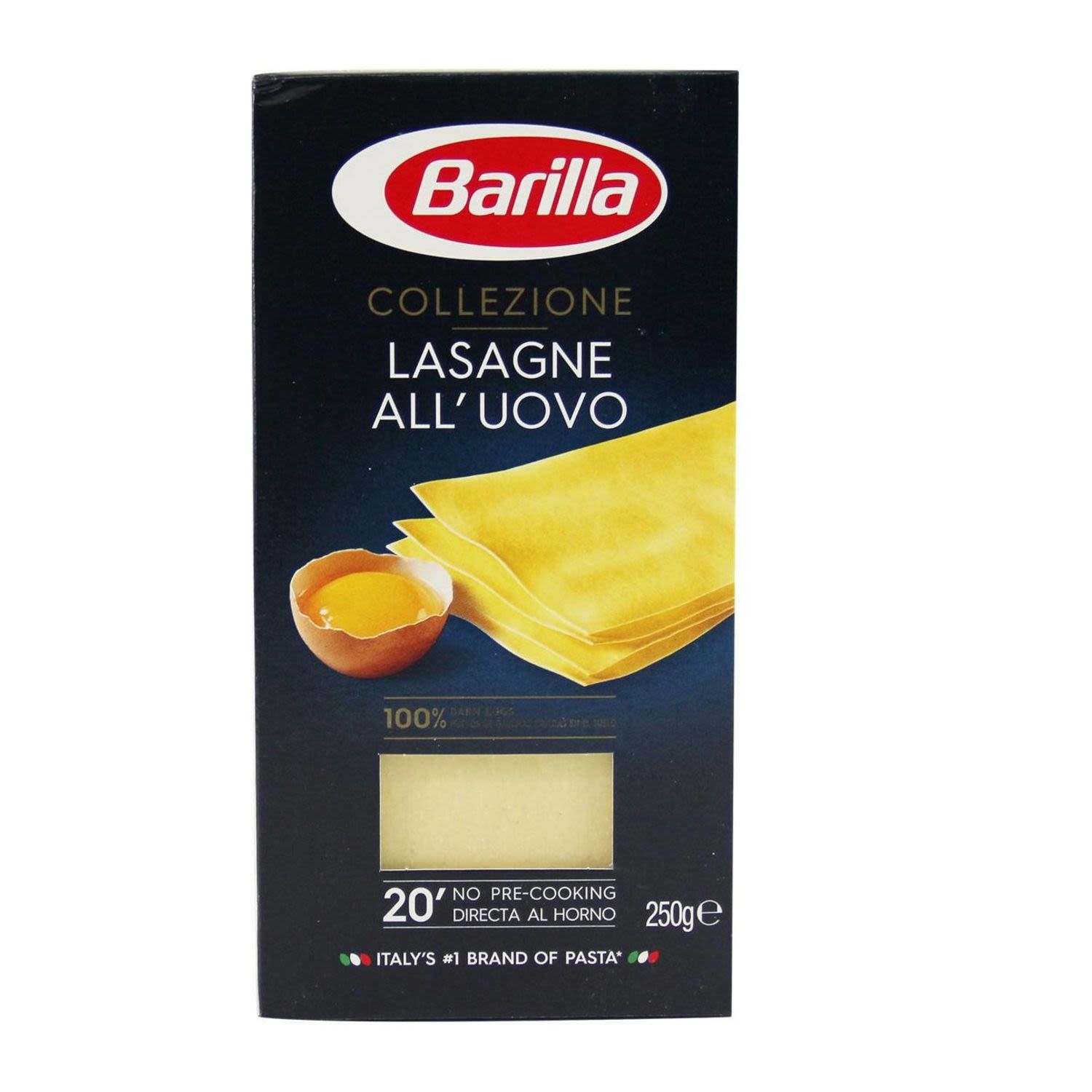 Barilla Lasagne Pasta, 250 Gram