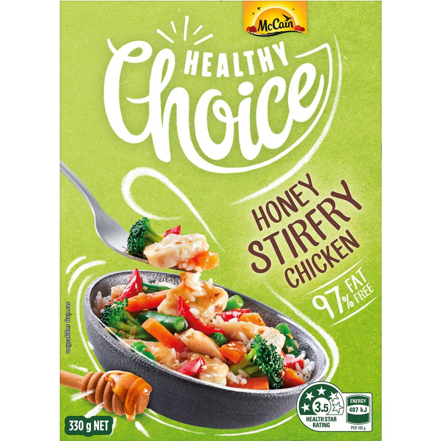 McCain Honey Stir Fry Chicken Stir Fry Healthy Choice