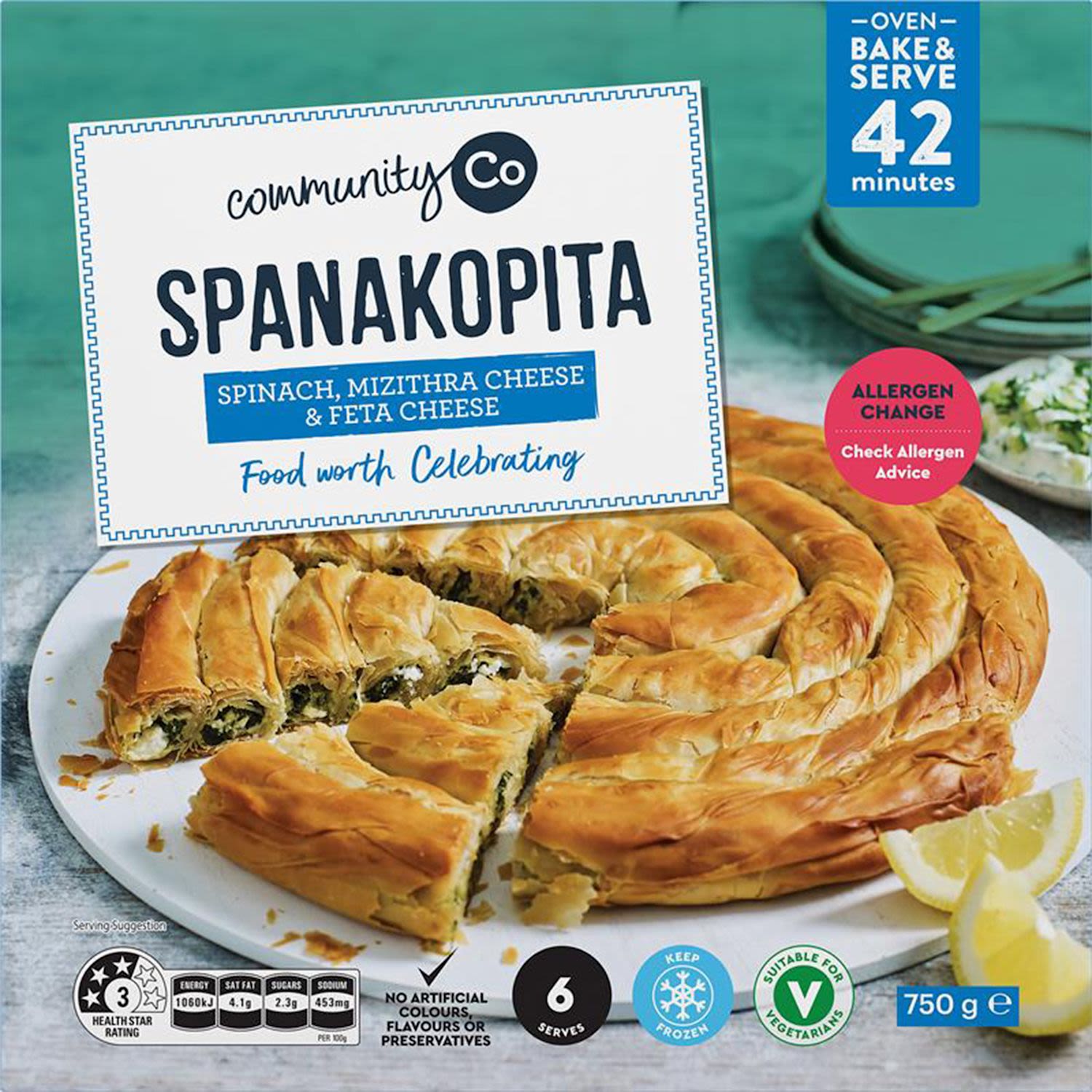 Community Co Spanakopita
