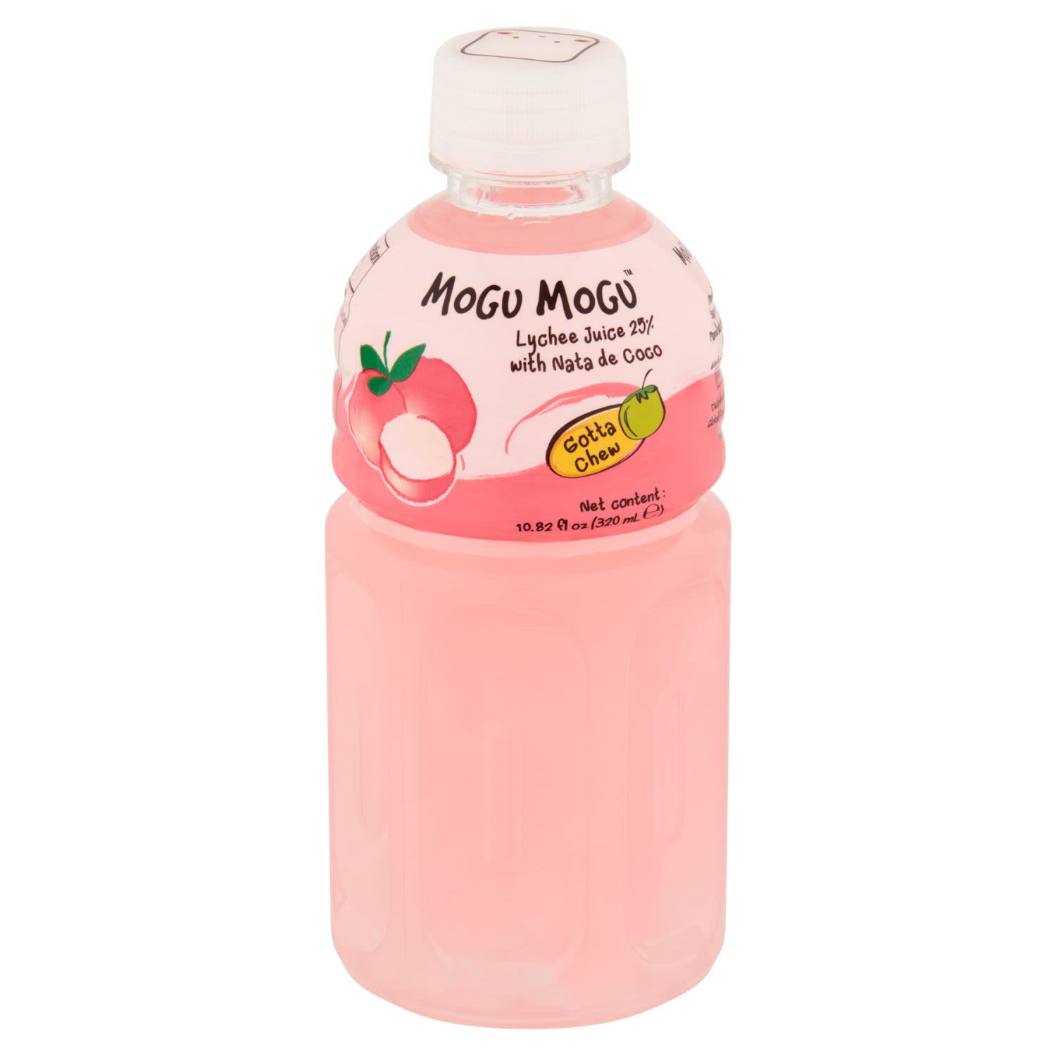 Mogu Mogu Lychee Juice with Nata de Coco