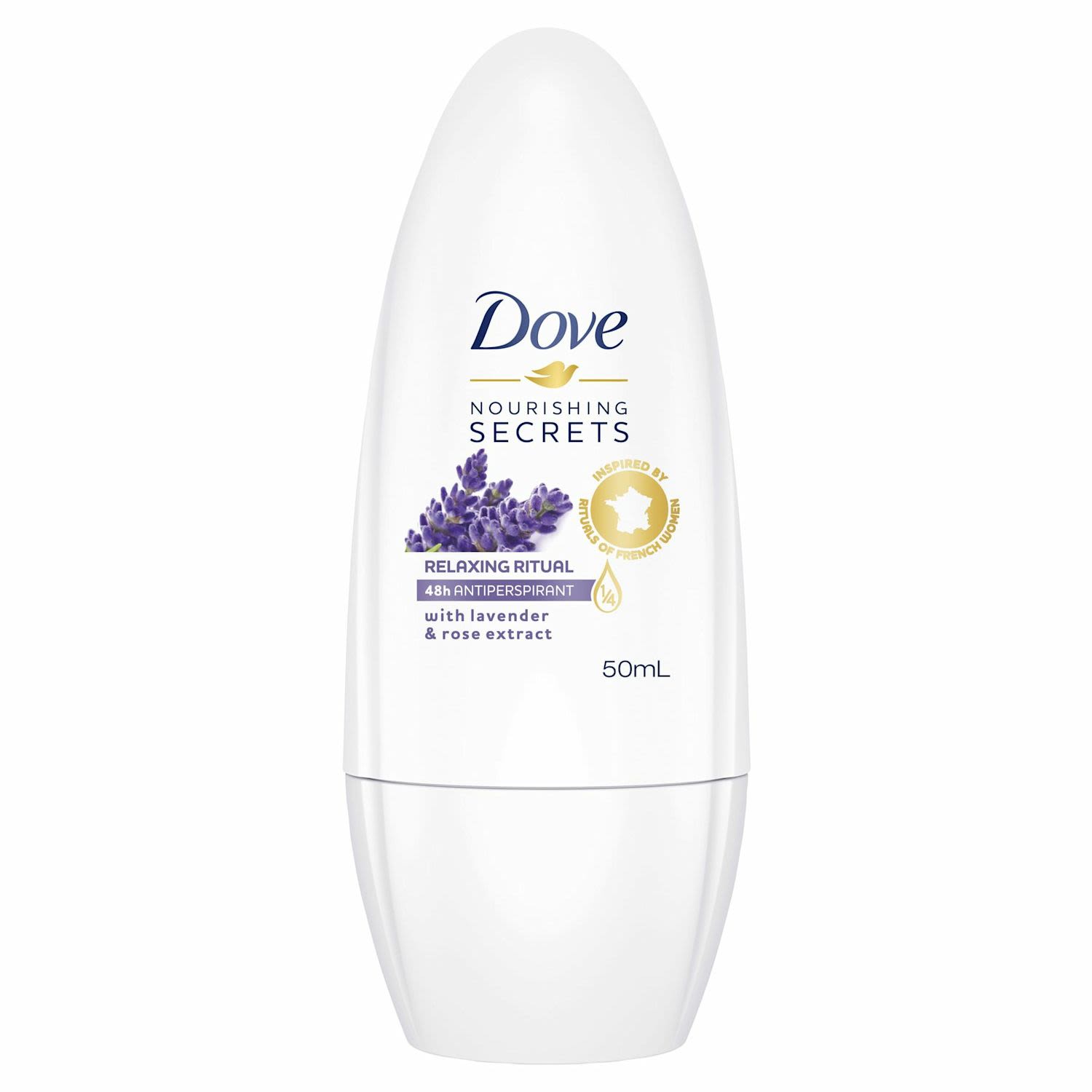 Dove Nourishing Secrets With Lavender & Rose Antiperspirant, 50 Millilitre
