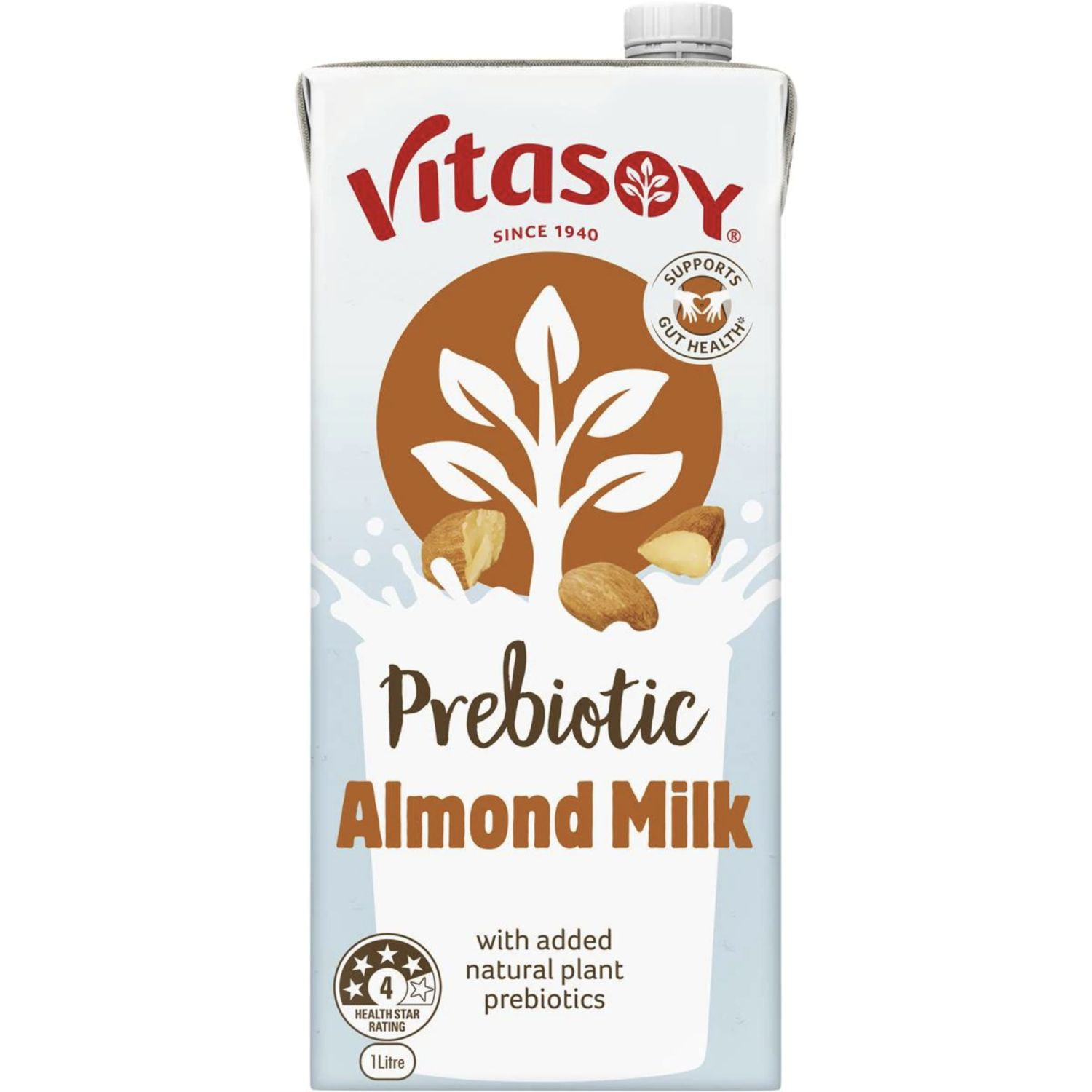 Vitasoy Prebiotic Almond Milk, 1 Litre