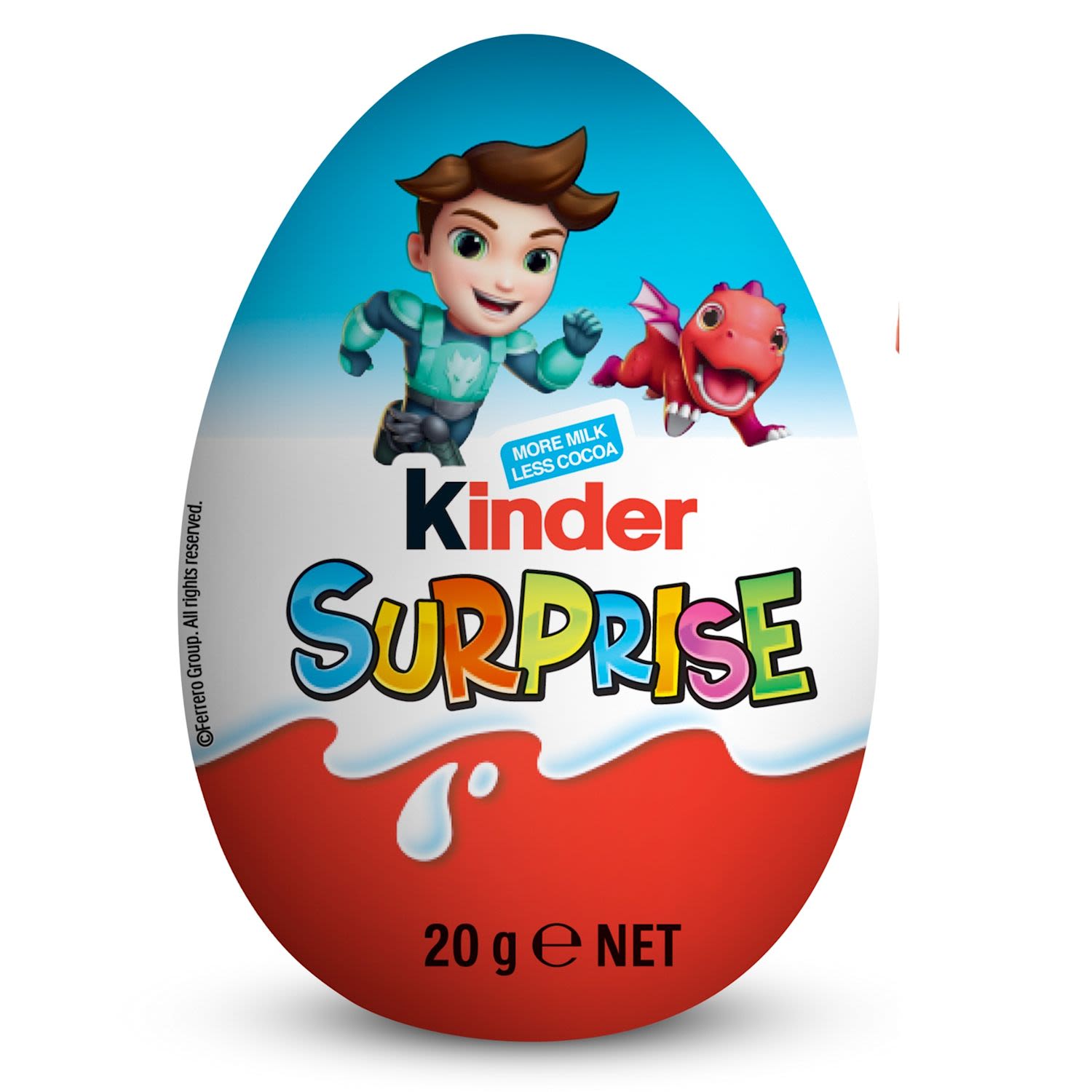 Kinder Surprise Chocolate Egg Blue