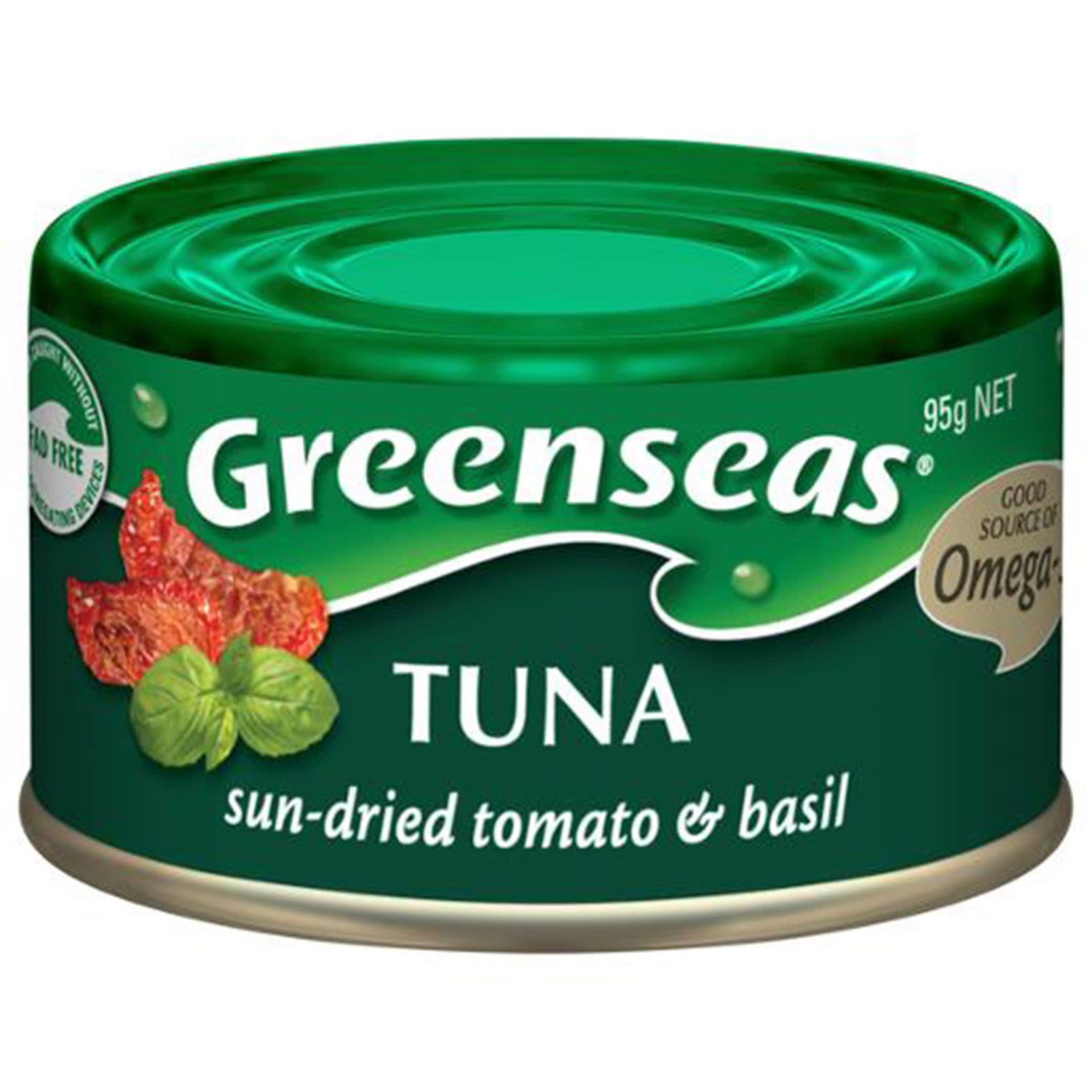 Greenseas Tuna Sun-Dried Tomato & Basil, 95 Gram