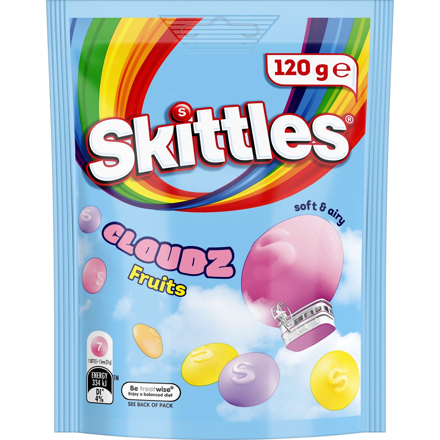 Skittles Cloudz Fruits Chewy Lollies