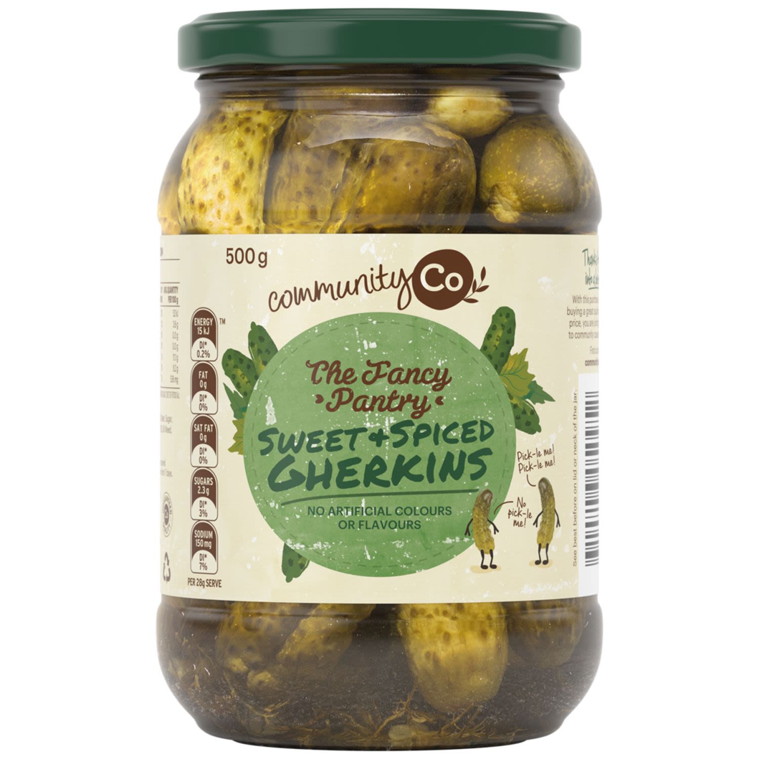 Community Co Sweet & Spicy Gherkin