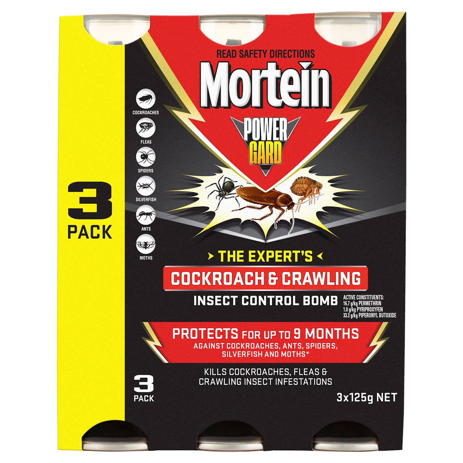 Mortein Powergard Insecticides Advance Bomb