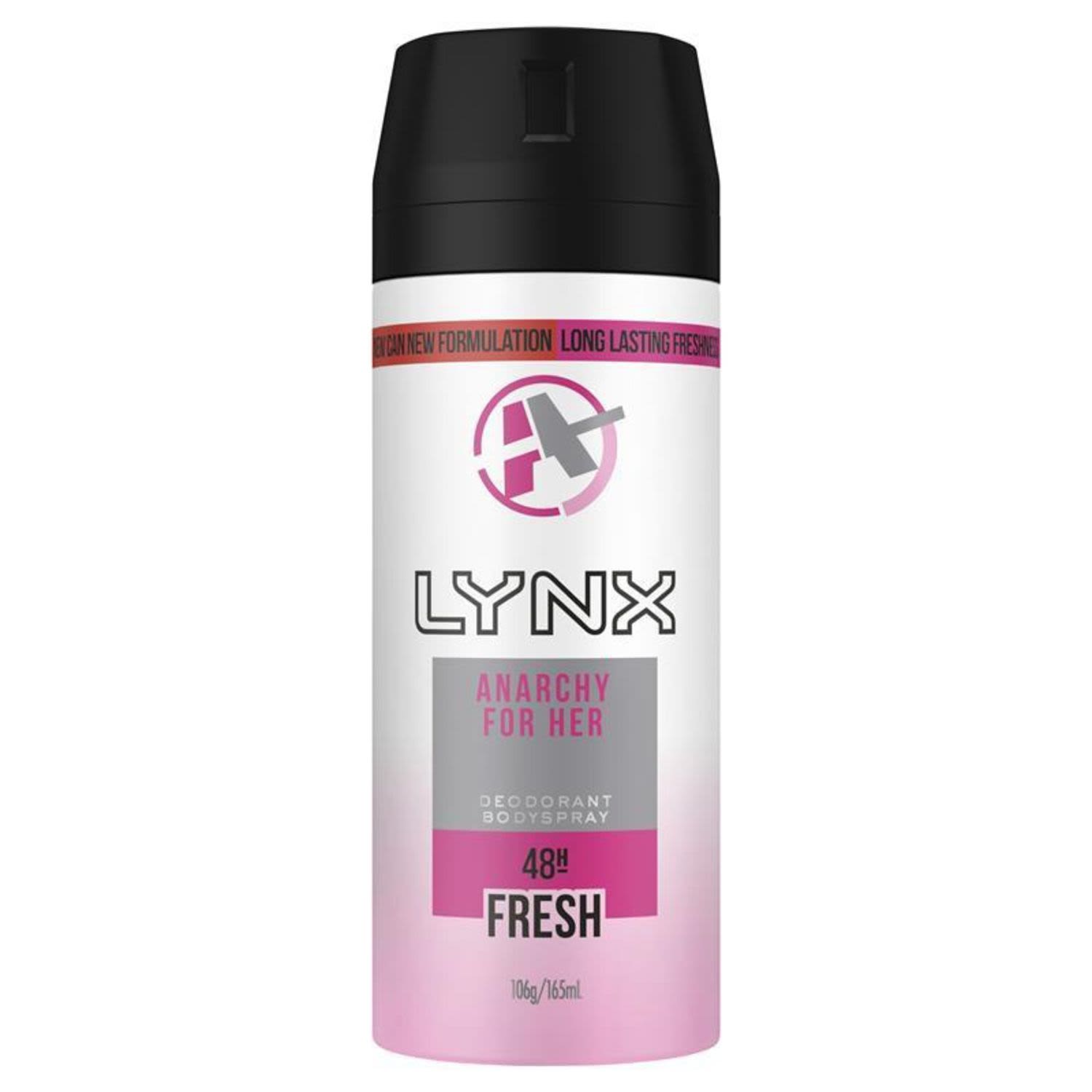 Lynx Anarchy For Her Deodorant Spray, 165 Millilitre
