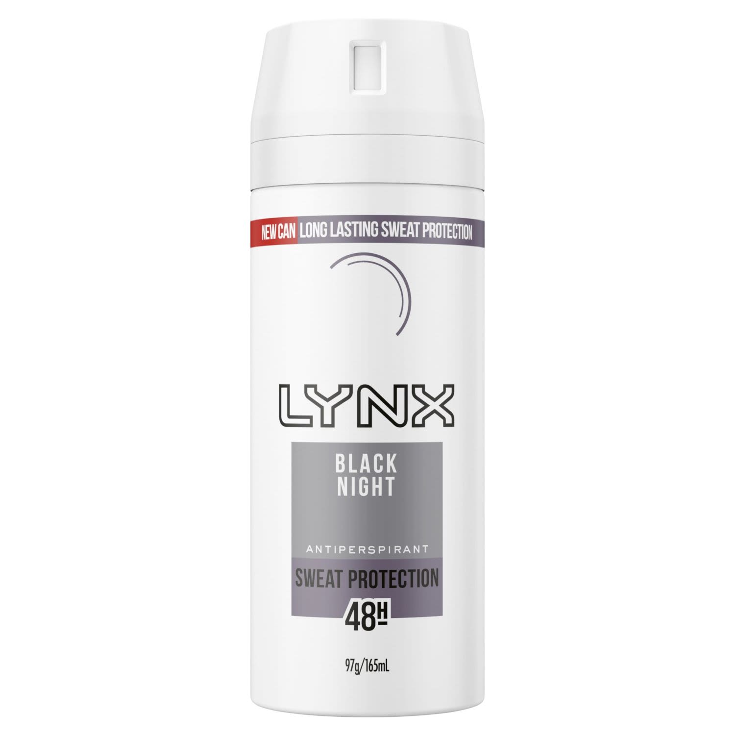 Lynx Antiperspirant Aerosol Black Night, 165 Millilitre