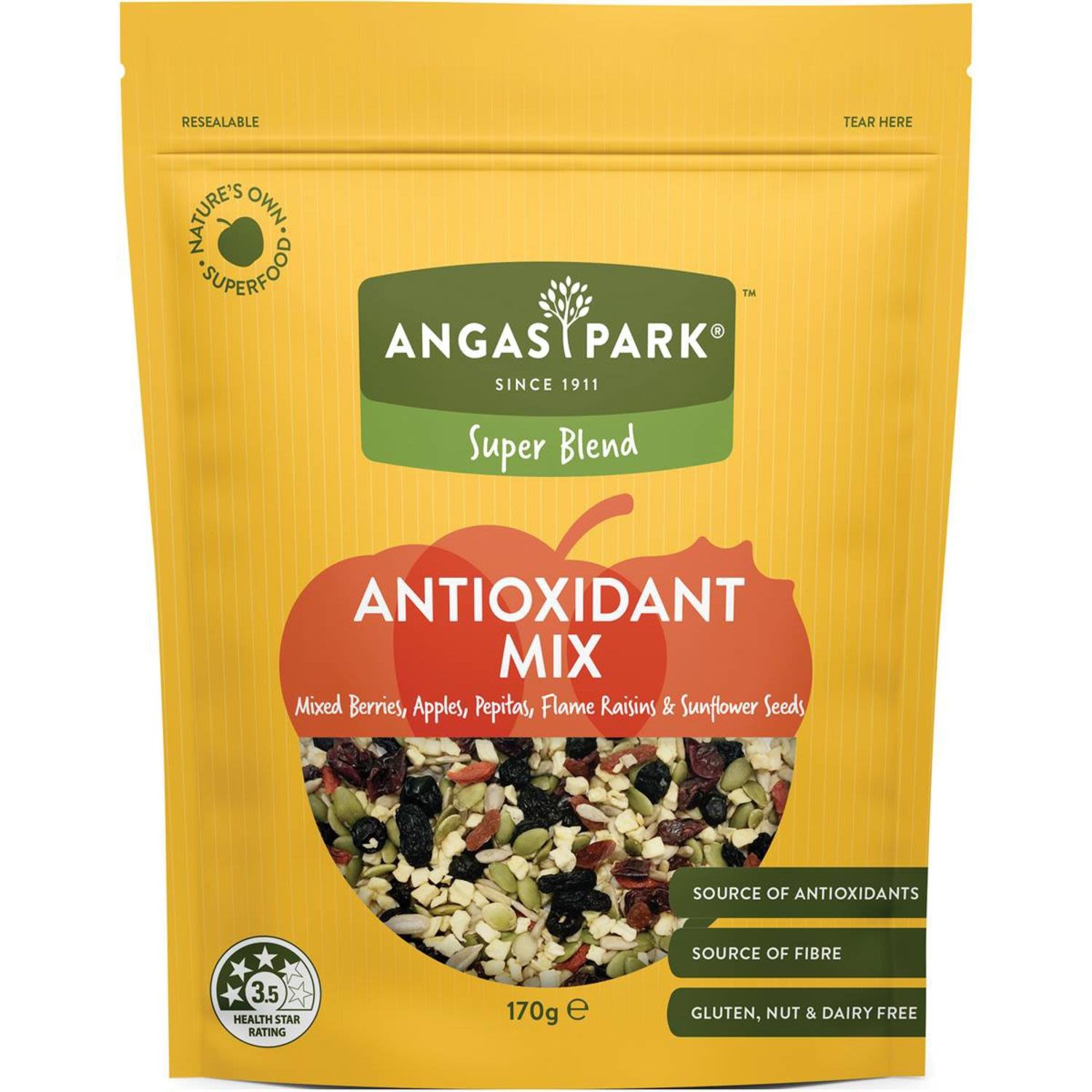 Angas Park Superblends Antioxidant Mix, 170 Gram