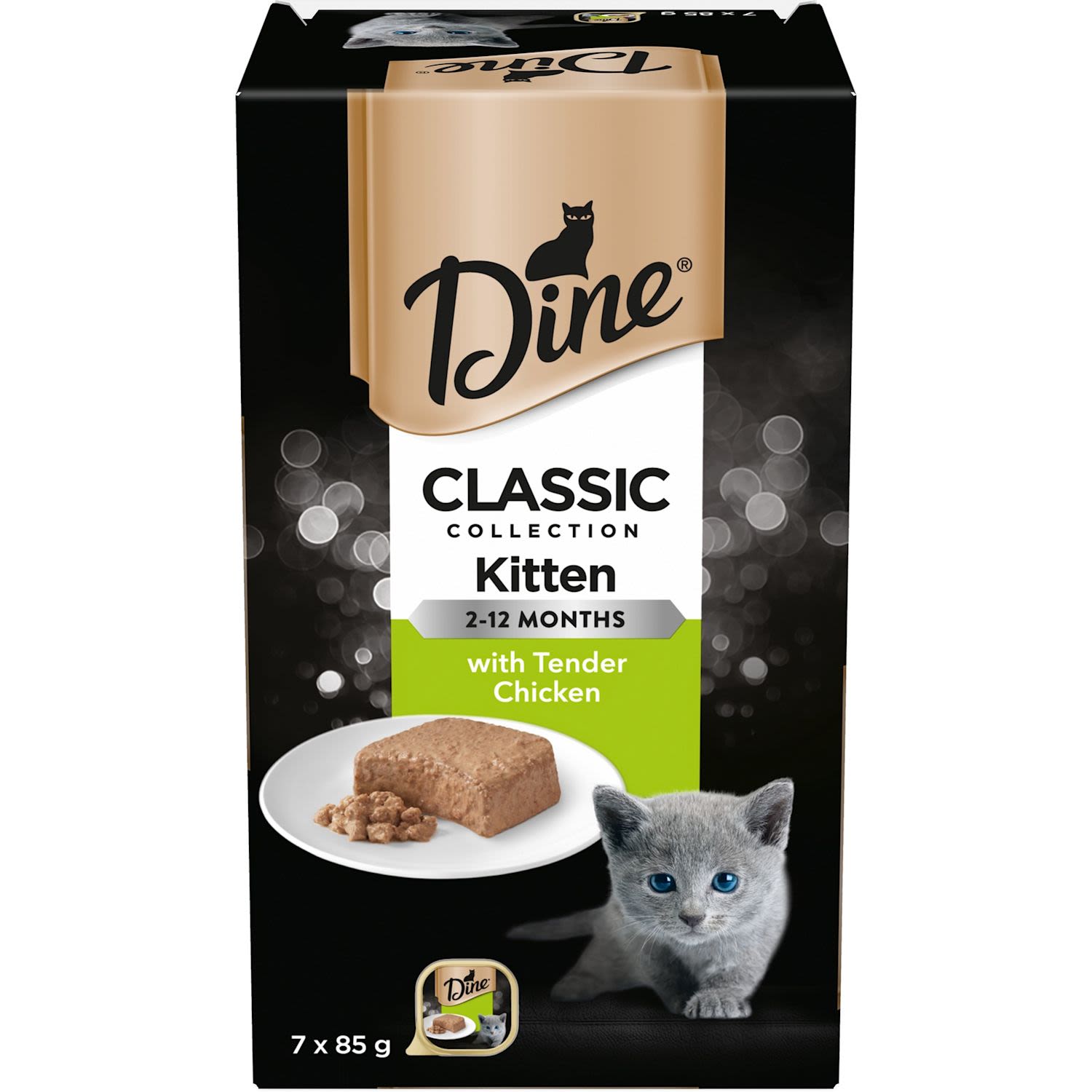 Dine Kitten With Tender Chicken