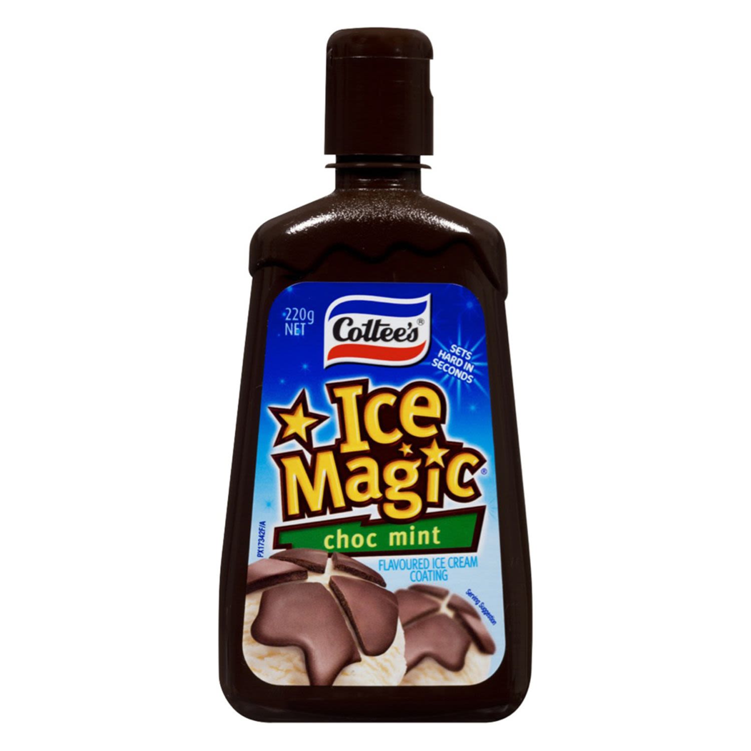 Cottee's Ice Magic Choc Mint Ice Cream Topping, 220 Gram