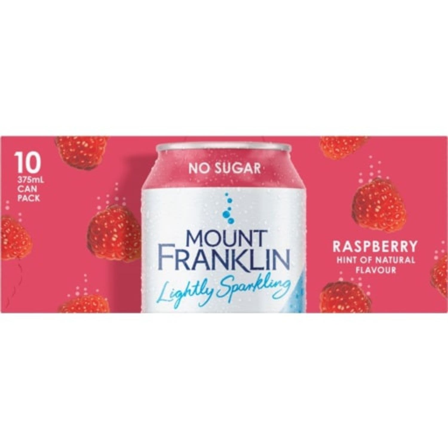 Mount Franklin Lightly Sparkling Raspberry, 10 Each