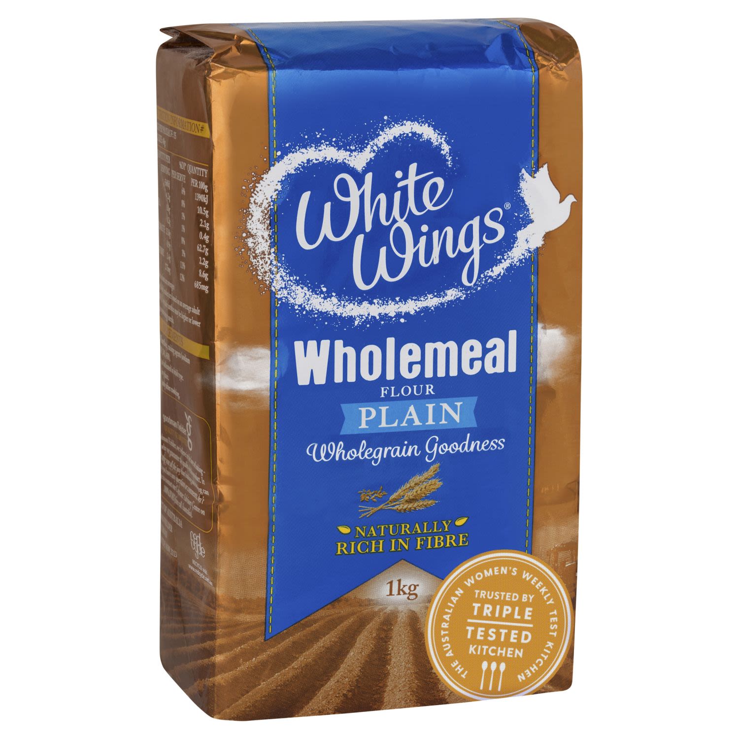White Wings Plain Wholemeal Flour, 1 Kilogram