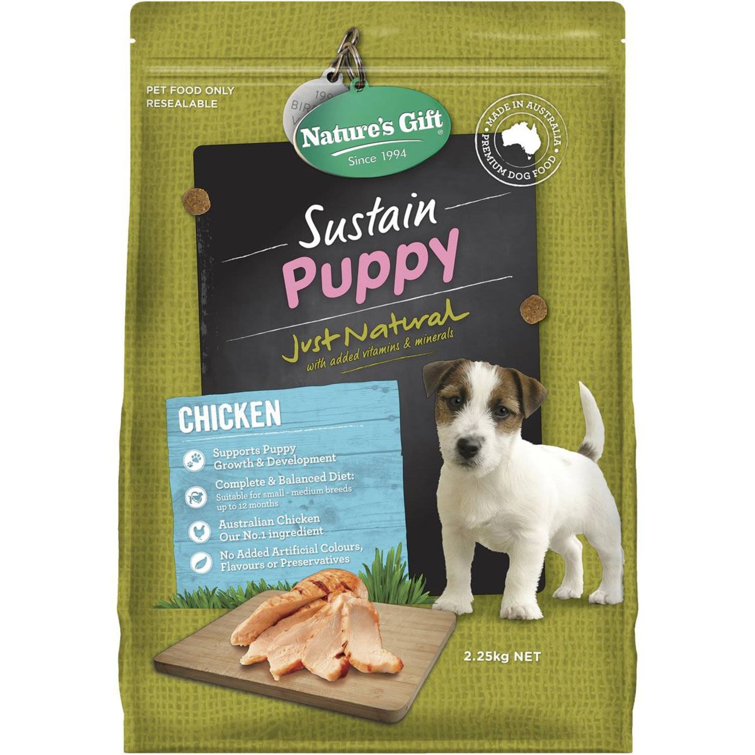 Nature's gift dog top food coles