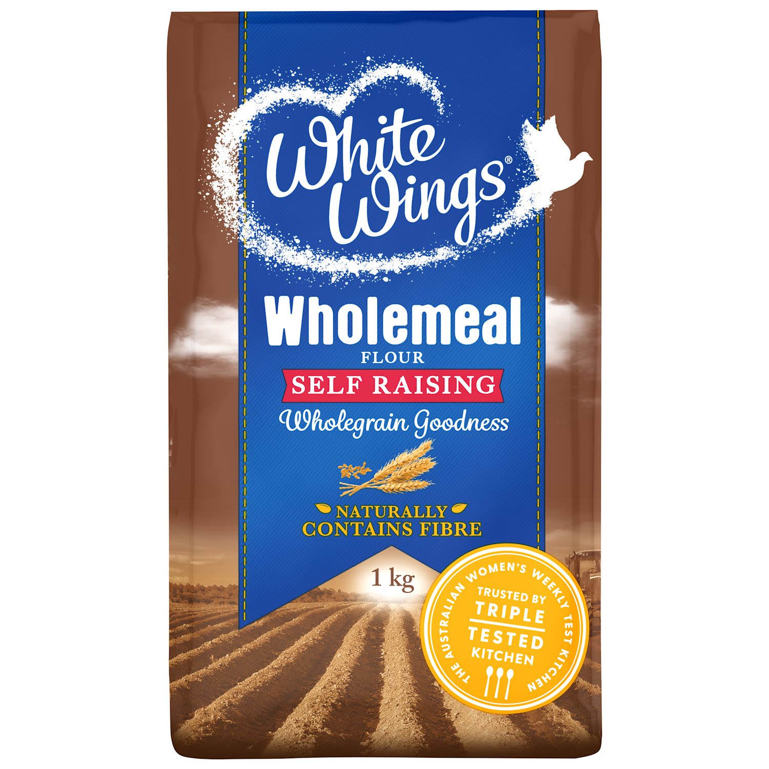 White Wings Self Raising Wholemeal Flour, 1 Kilogram