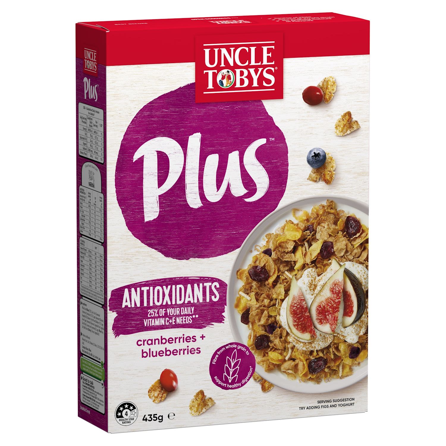 Uncle Tobys Plus Antioxidants