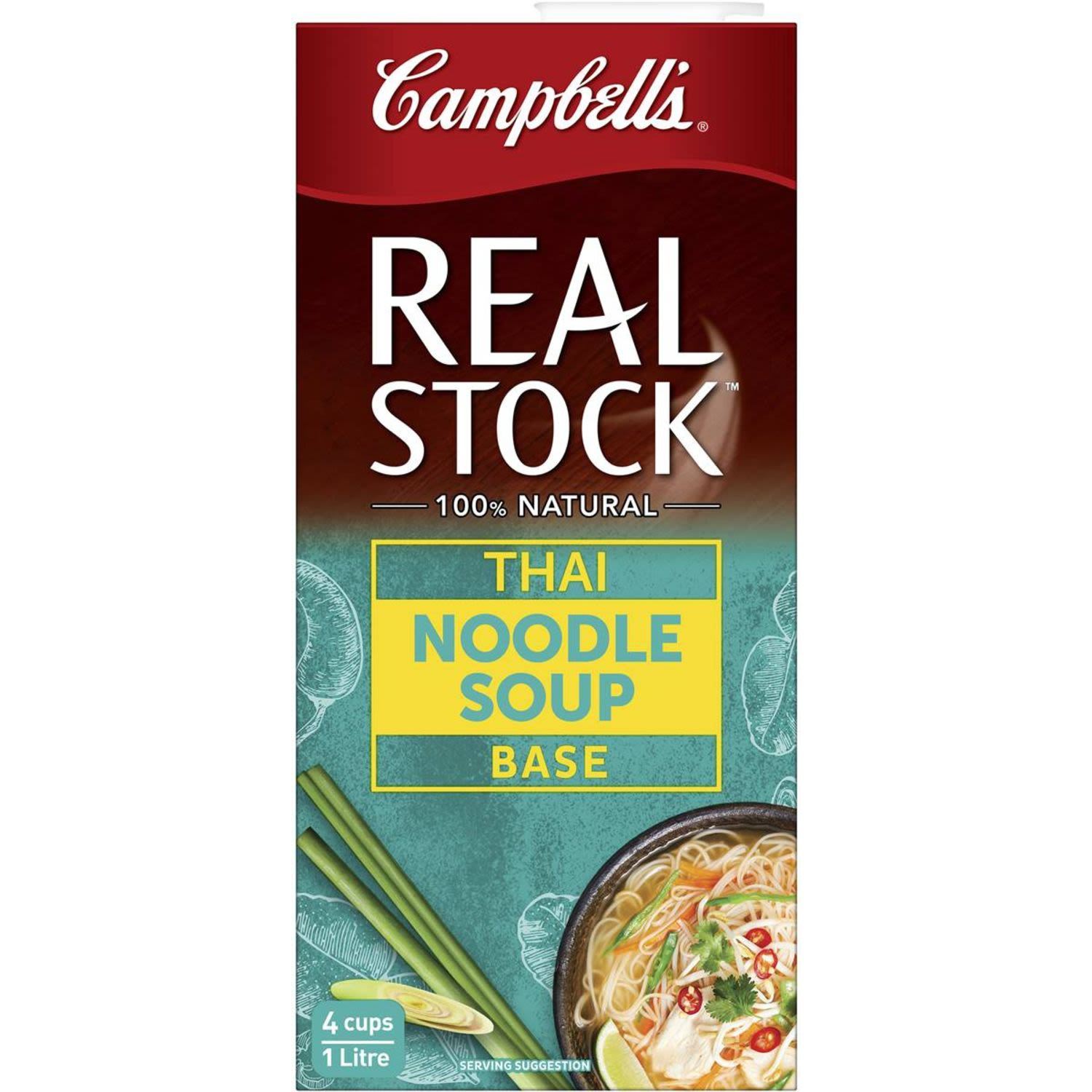 Campbell's Real Stock Thai Noodle Soup Base, 1 Litre