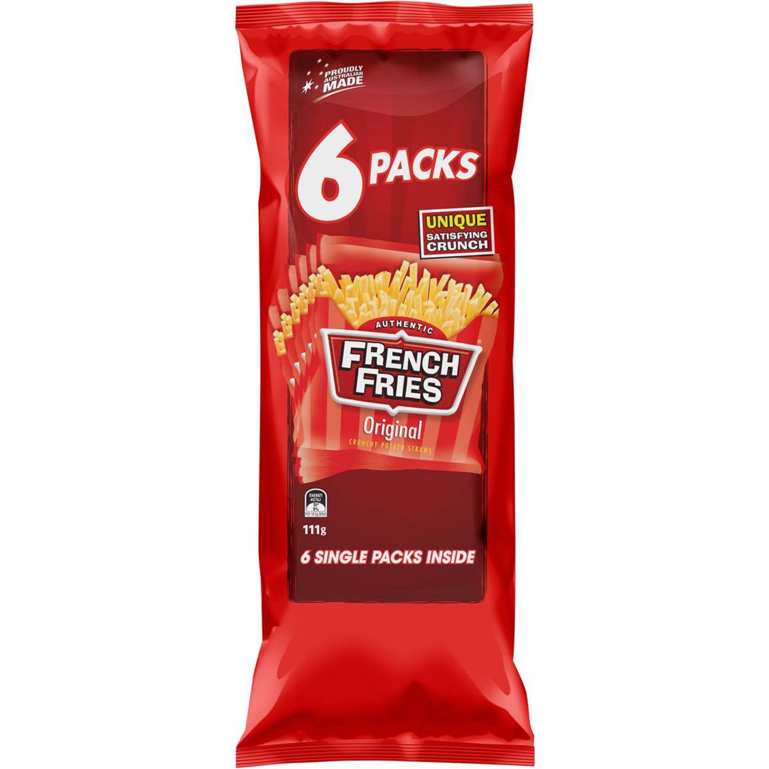 French Fries Multipack Original, 6 Each