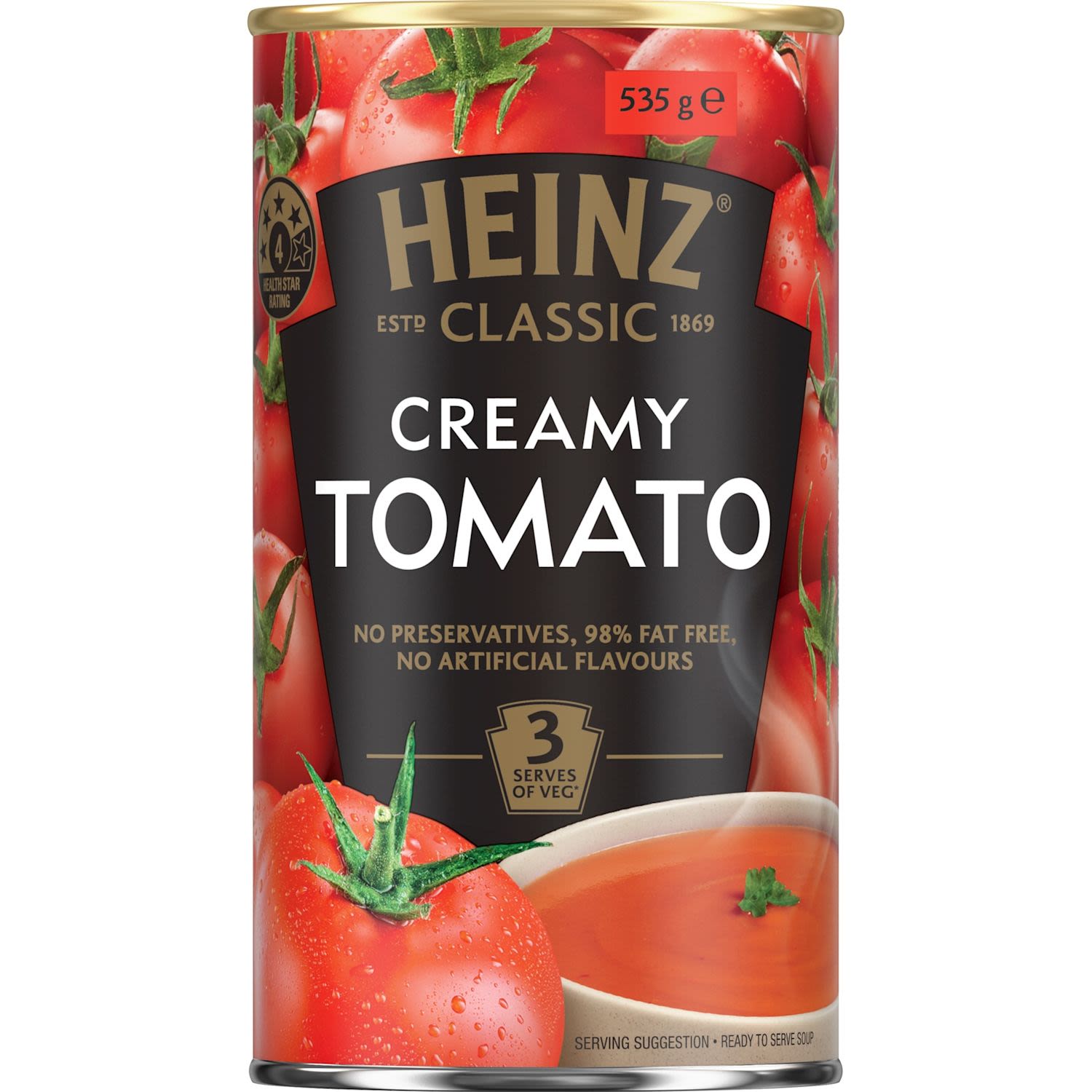 Heinz Classic Canned Soup Soup Creamy Tomato