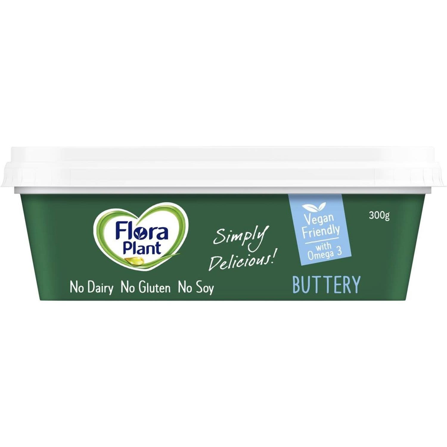 Flora Plant Dairy Free Buttery, 300 Gram