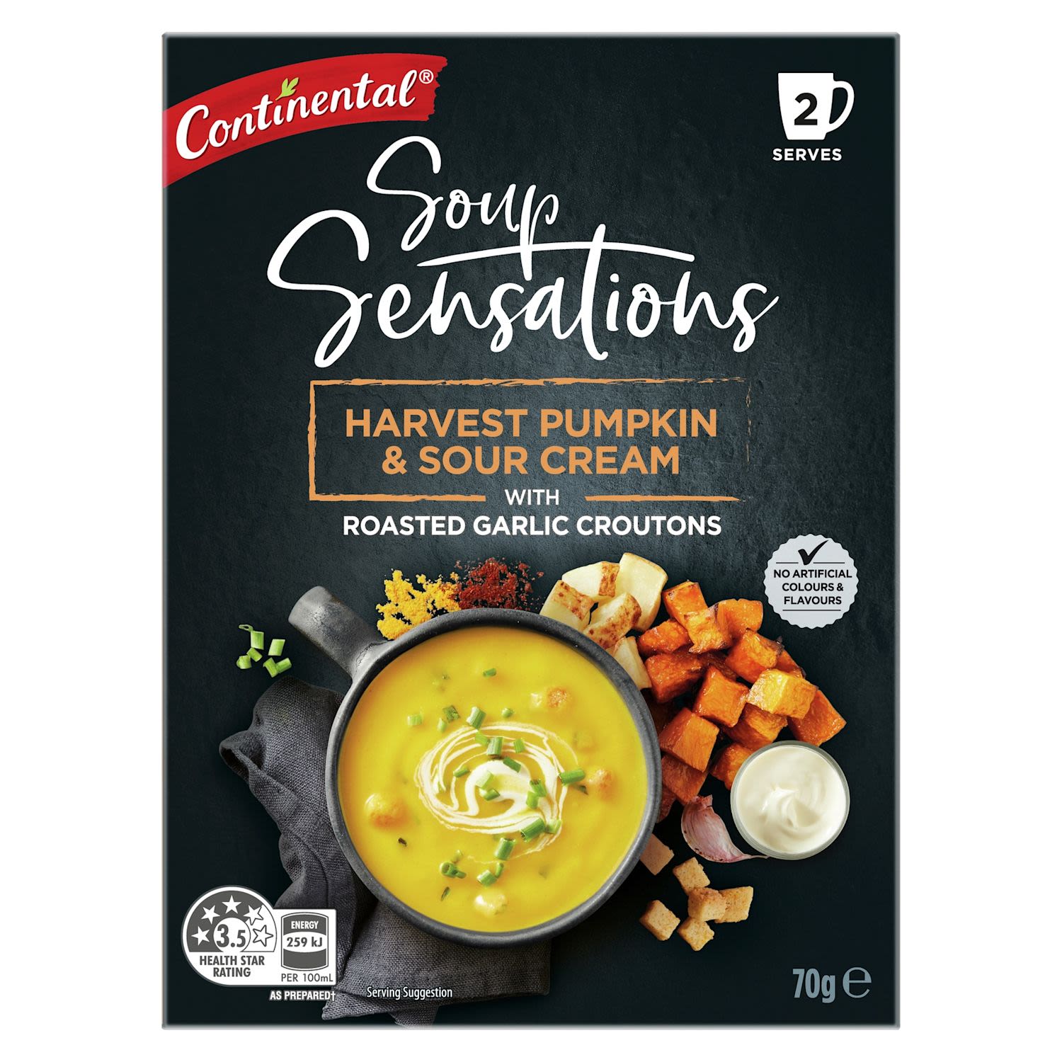 Continental Sensations Soup Harvest Pumpkin & Sour Cream