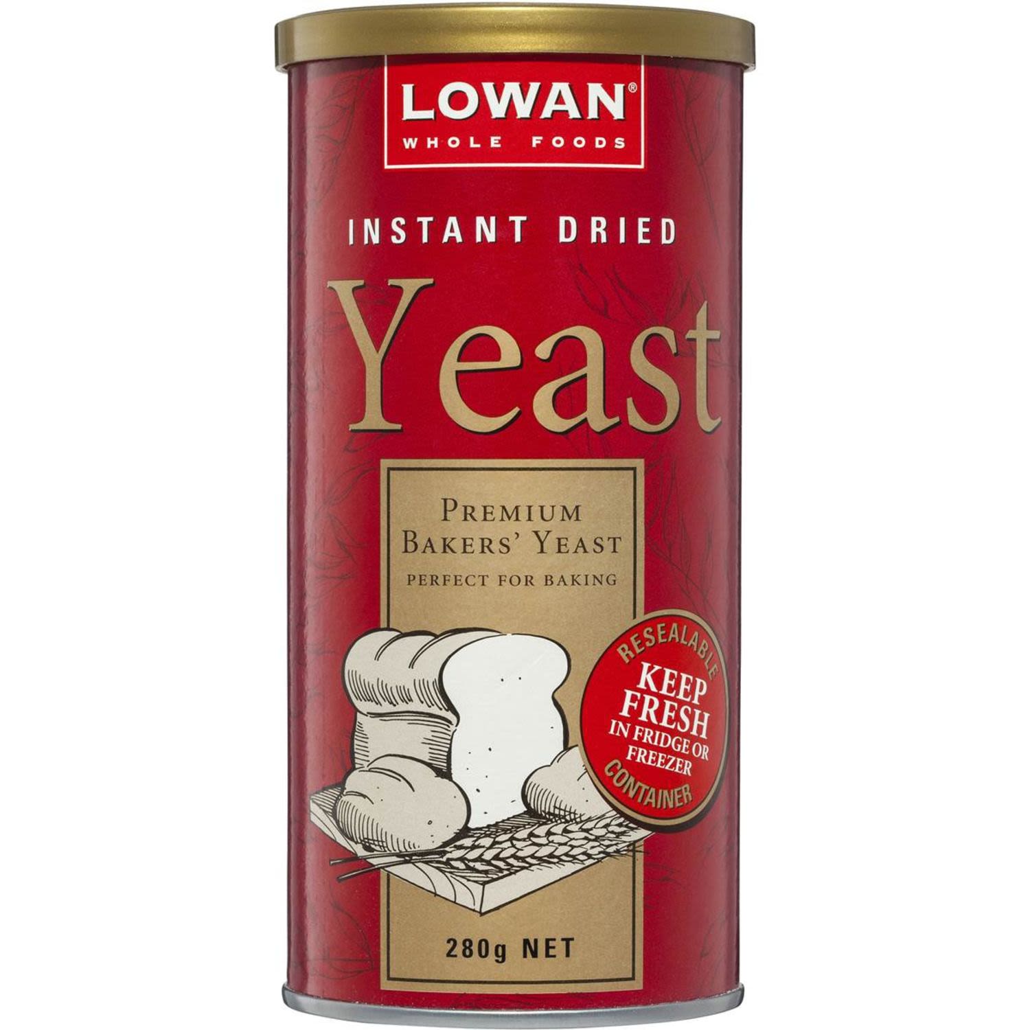 Lowan Yeast Dried Instant, 280 Gram