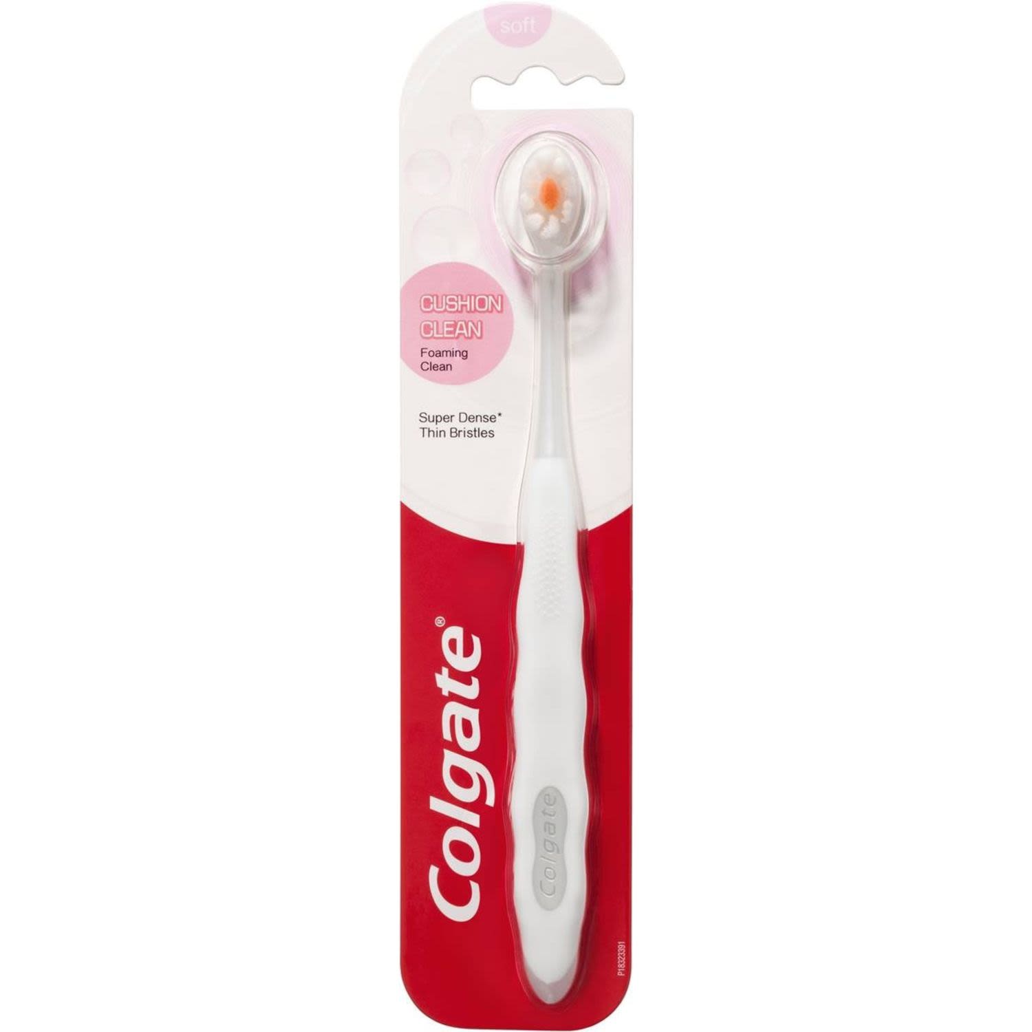 Colgate Cushion Clean Soft Manual Toothbrush, 1 Each