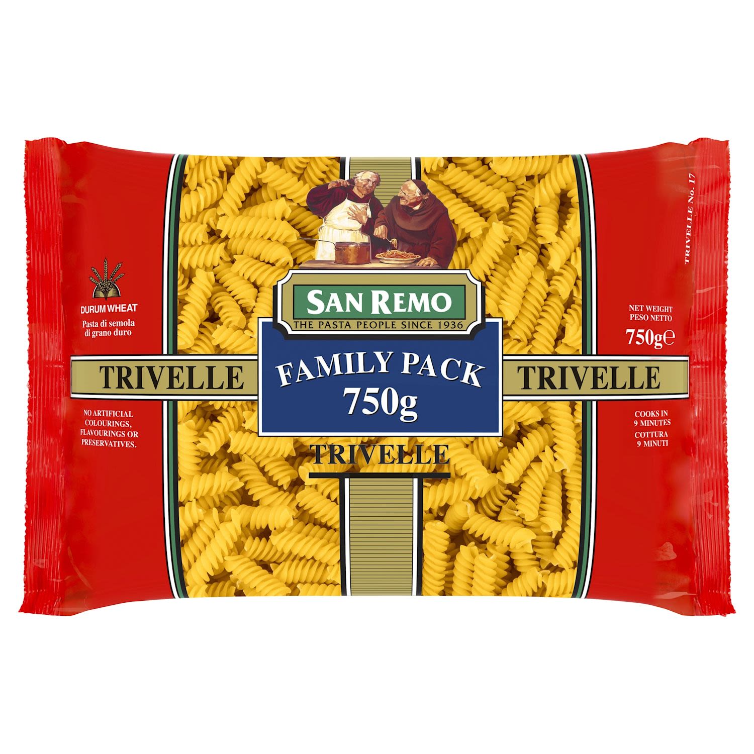 San Remo Trivelle No 17 Family Pack