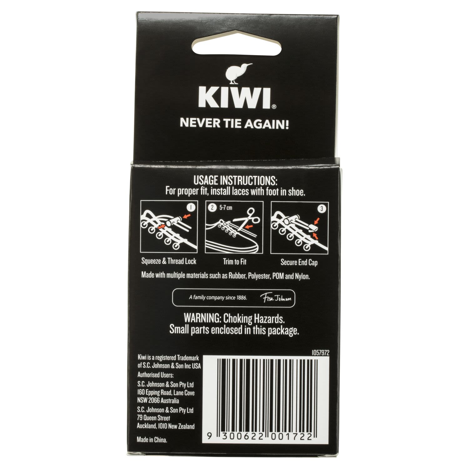 Kiwi laces online no tie