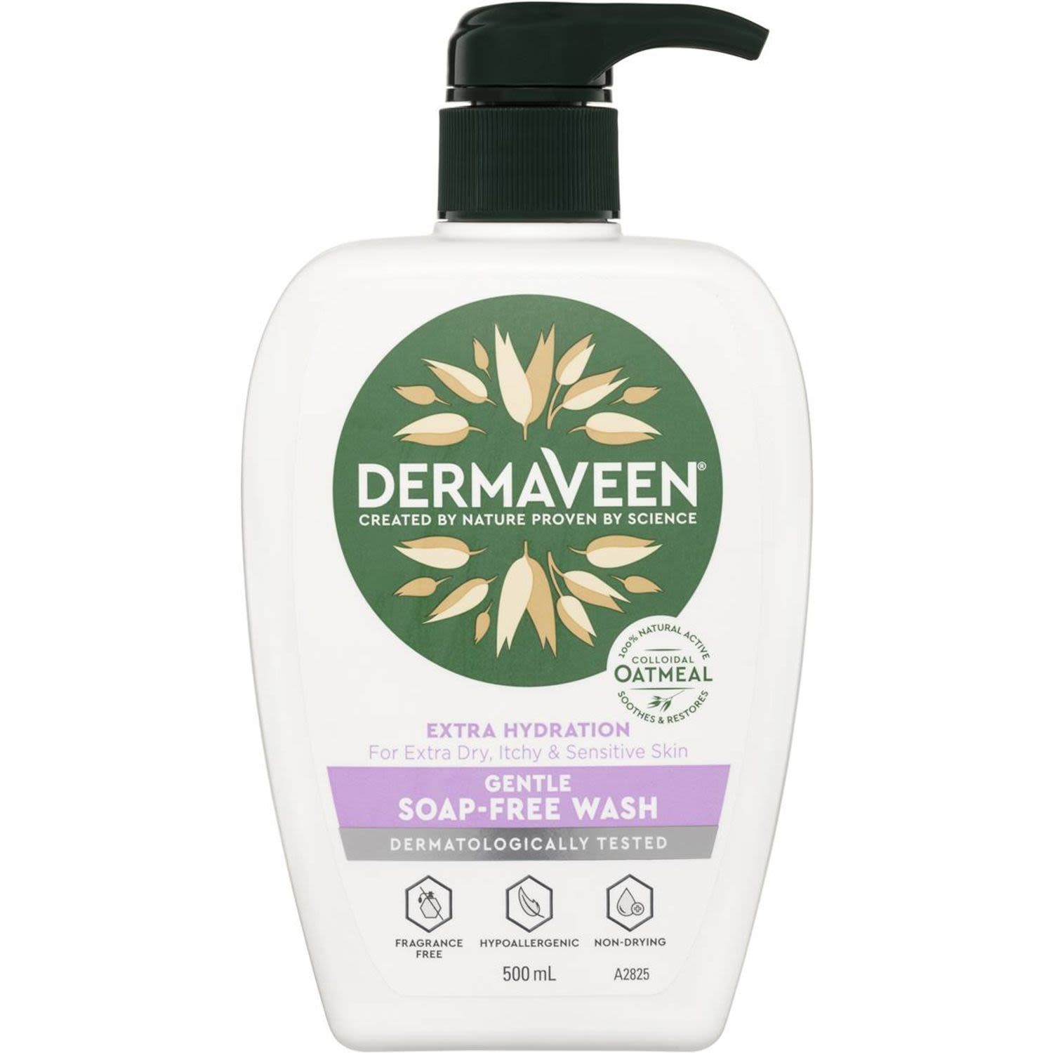 Dermaveen Soap-free Body Wash Oatmeal, 500 Millilitre