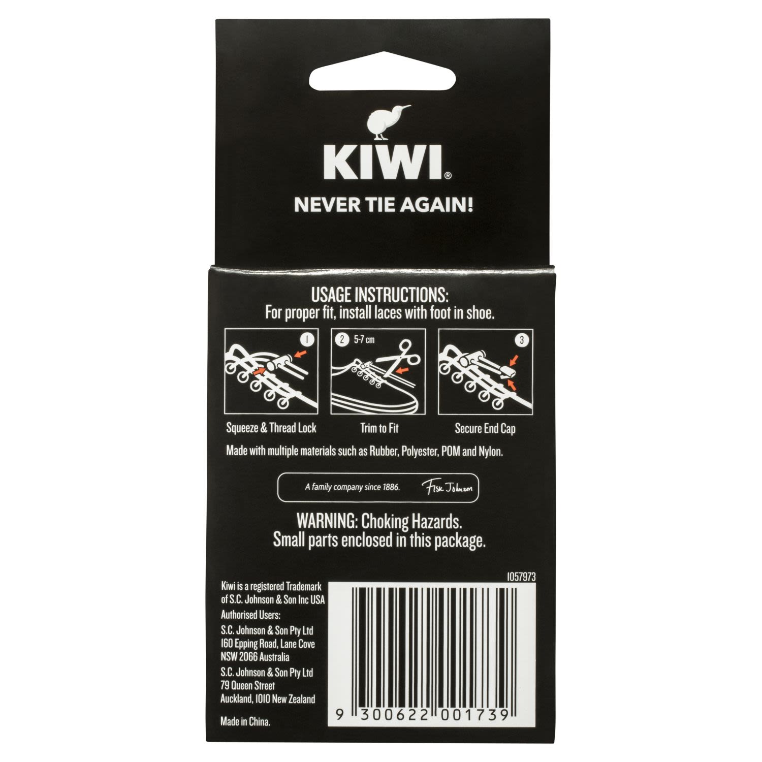 Kiwi no tie laces online