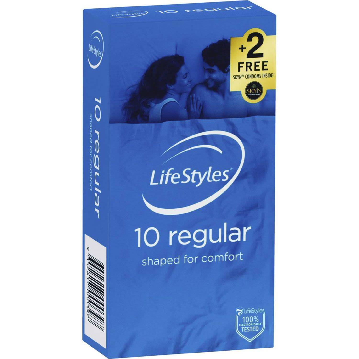 Lifestyles Condoms Regular, 10 Each