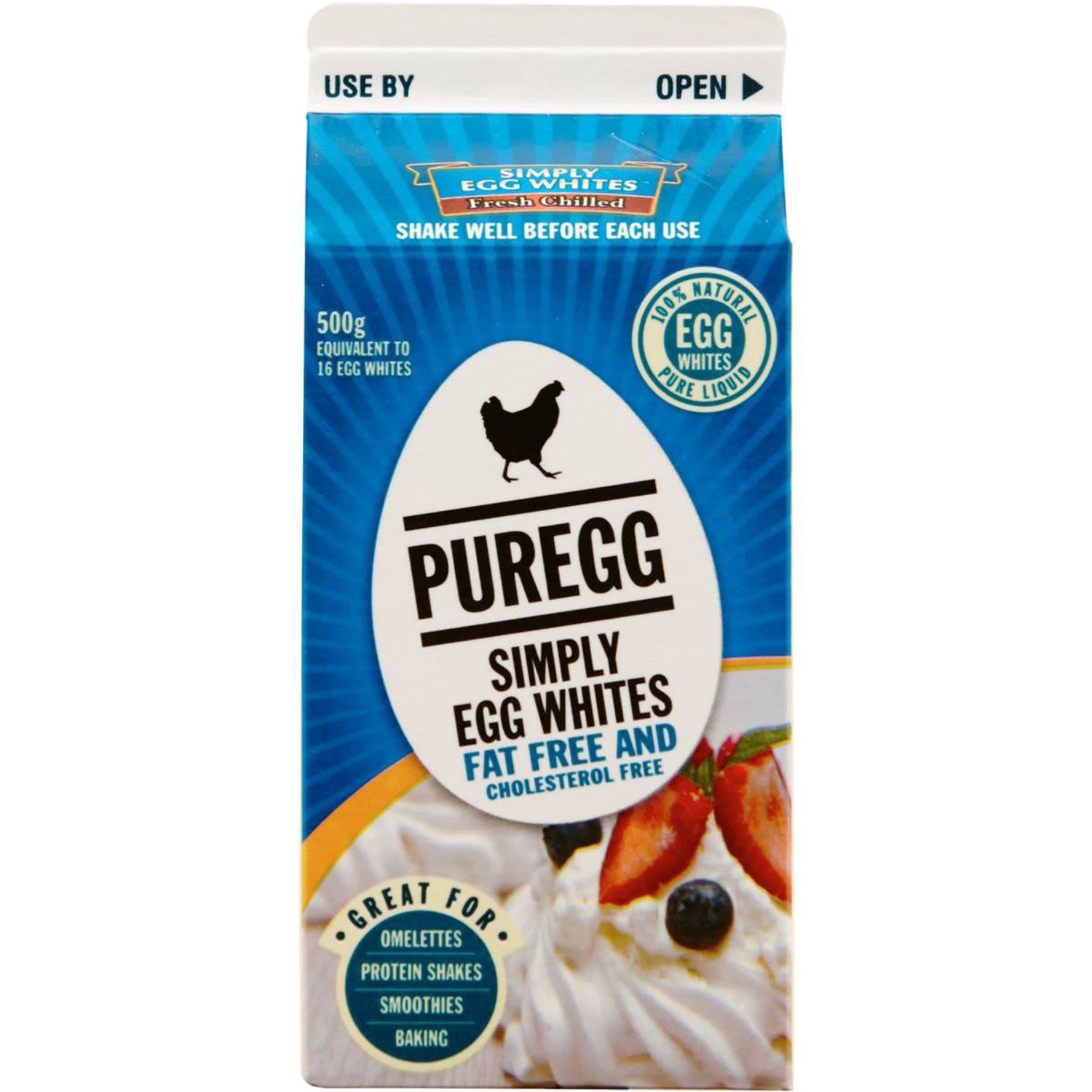 Puregg Simply Egg Whites, 500 Millilitre