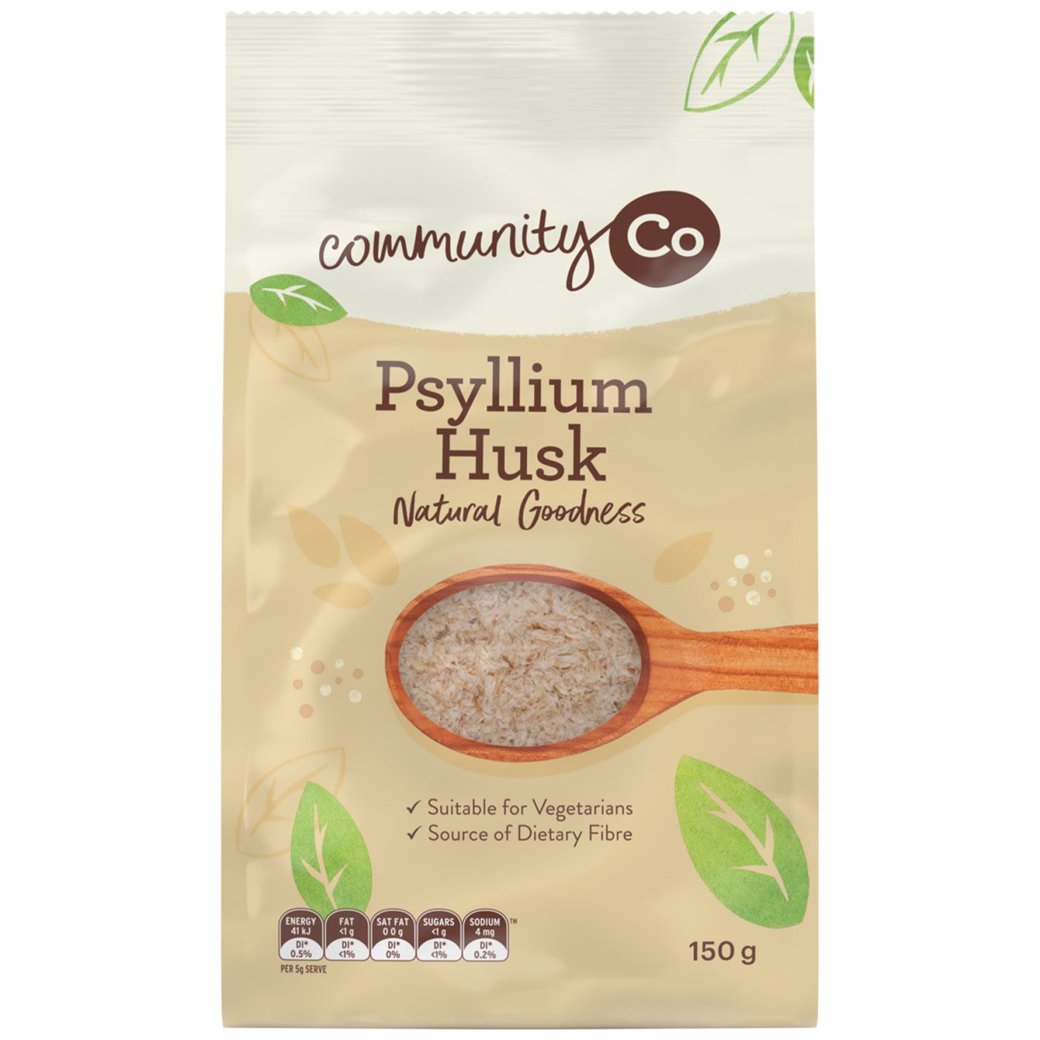Community Co Psyllium Husk Powder, 150 Gram