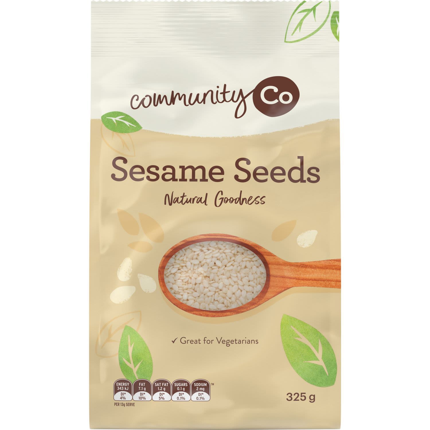 Community Co Sesame Seeds, 325 Gram