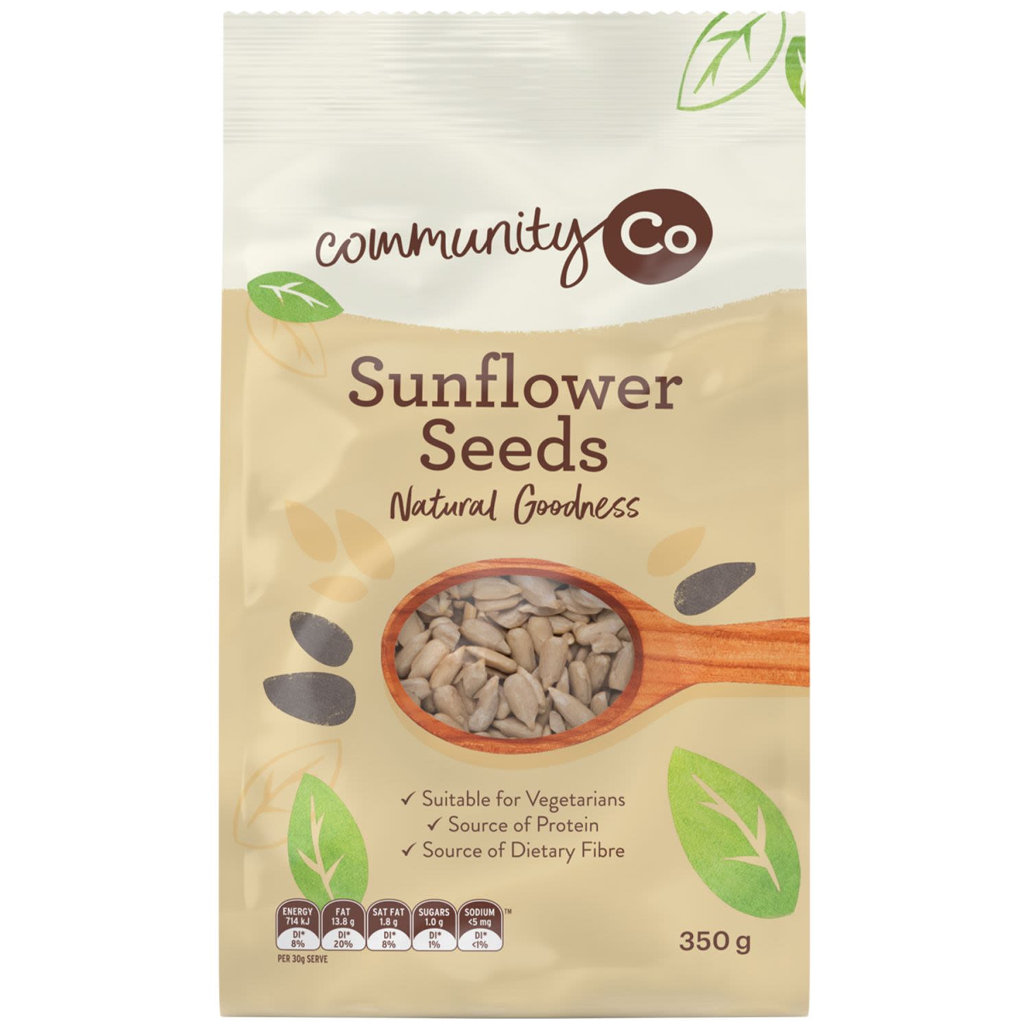 Community Co Sunflower Seeds, 350 Gram