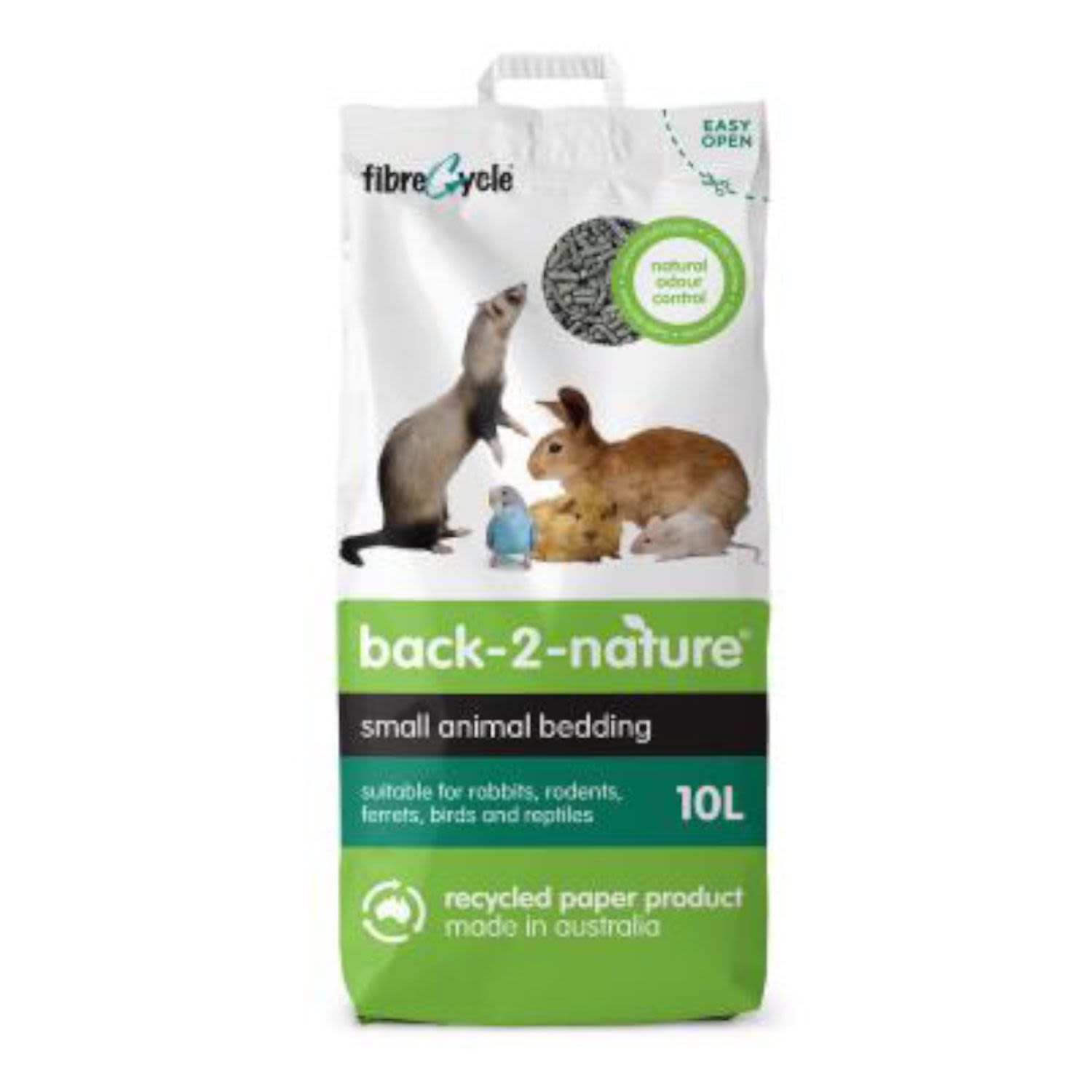 Fibre Cycle Back to Nature Animal Bedding, 10 Litre