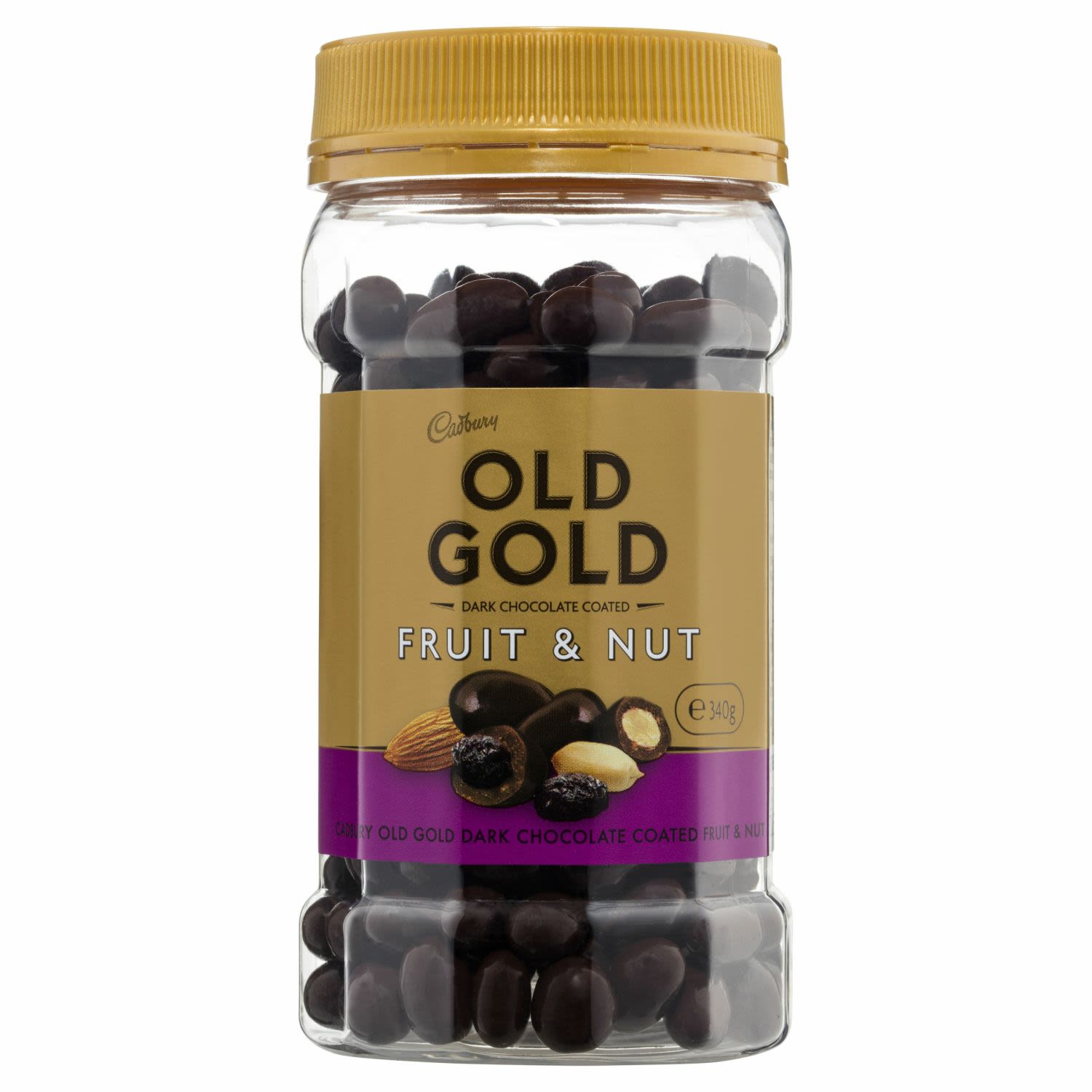 Cadbury Old Gold Fruit & Nut, 340 Gram