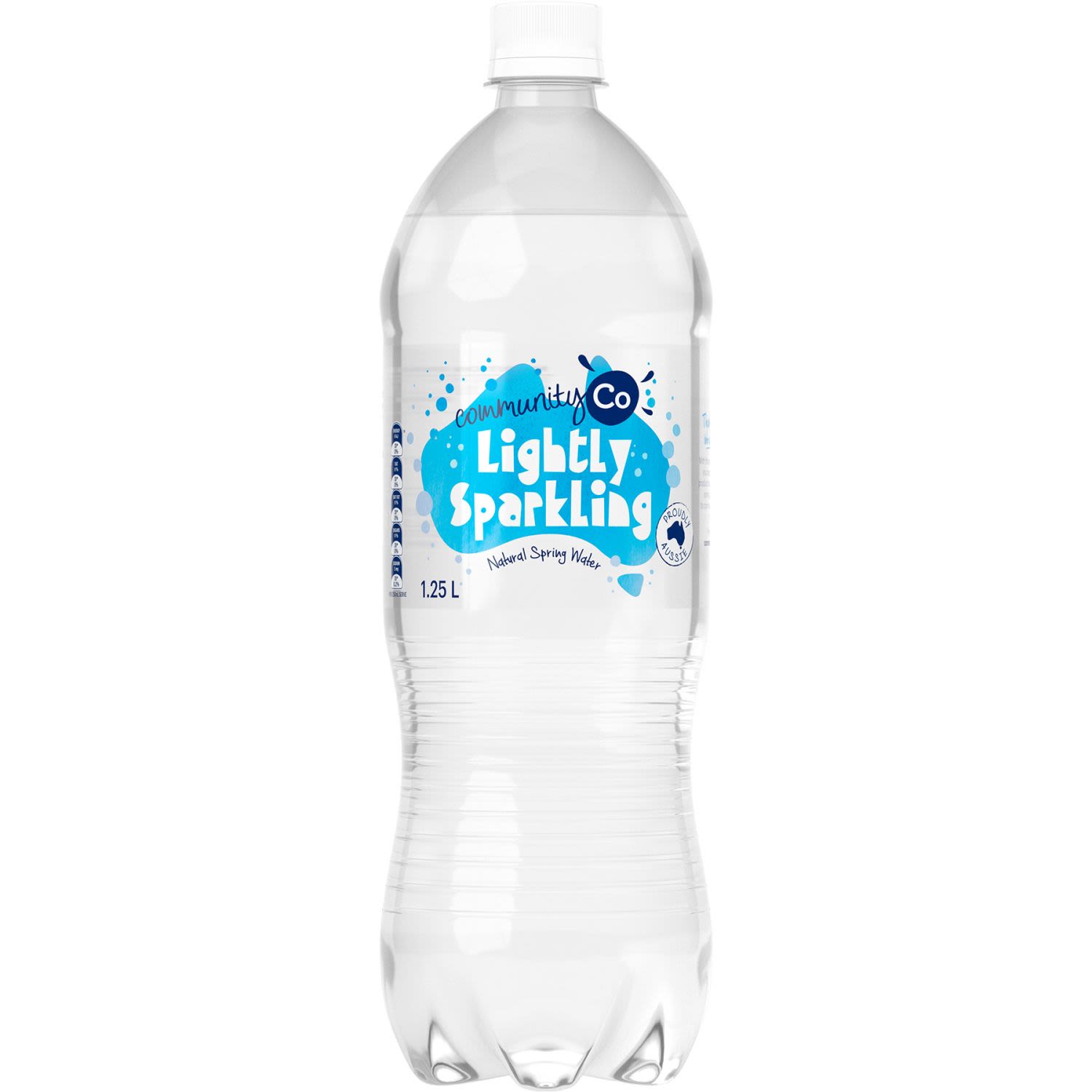 Community Co Lightly Sparkling Natural Water, 1.25 Litre