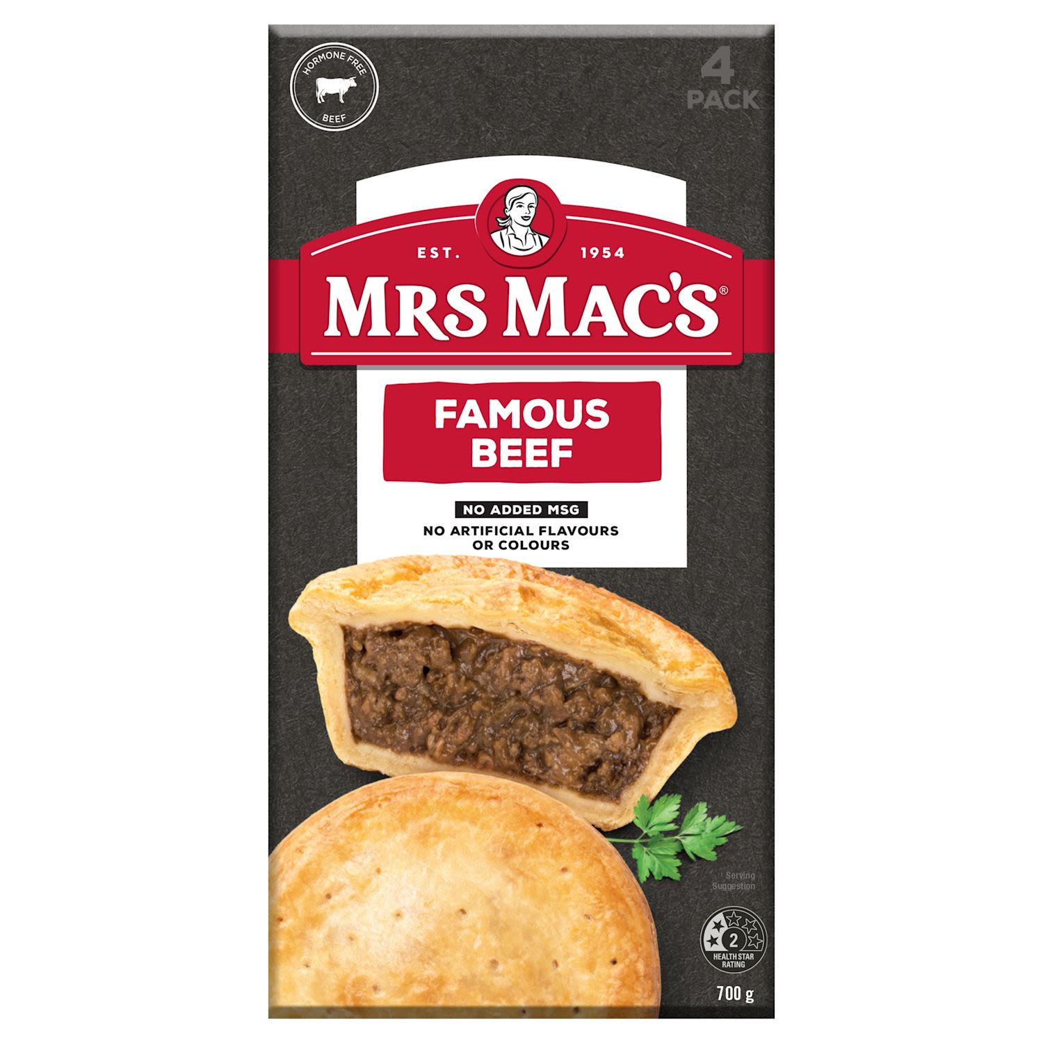 Mrs Mac's Famous Beef Pies