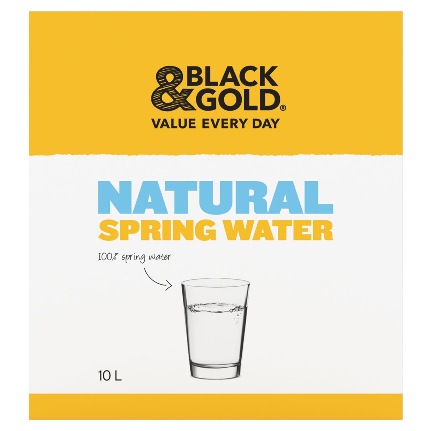 Black & Gold 10L