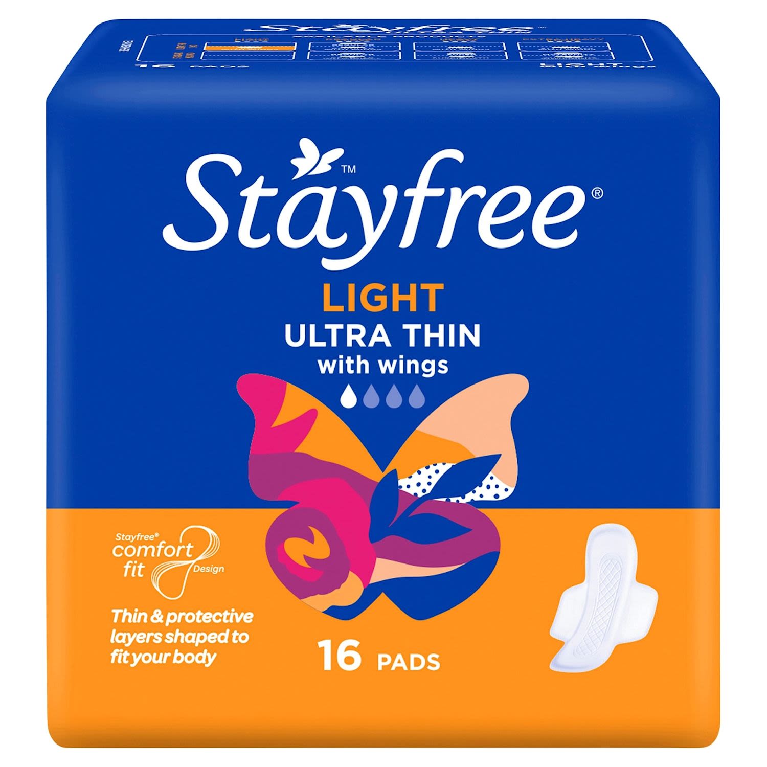 Stayfree 16 pack