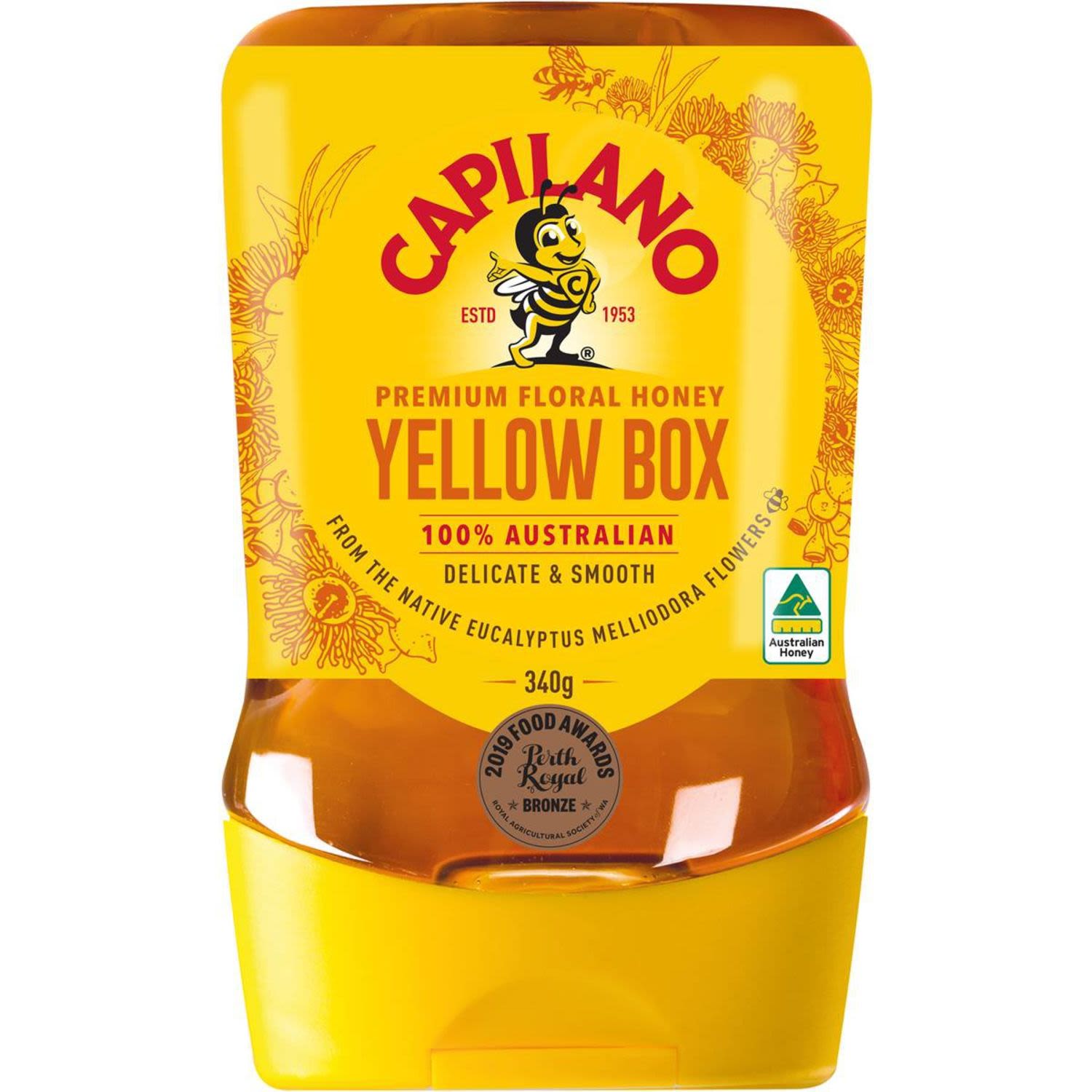 Capilano Yellow Box Honey, 340 Gram