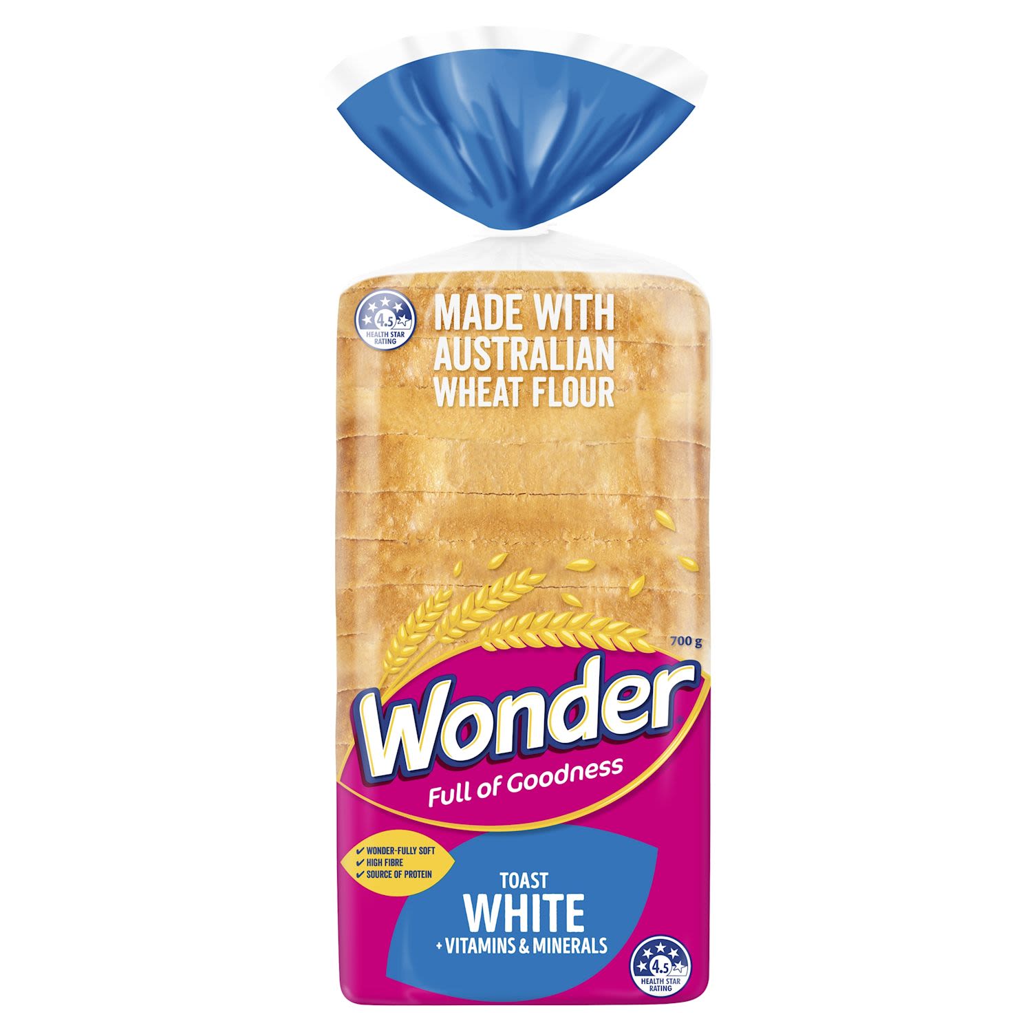 Our softest ever!
Feed their play with our softest ever thick sliced white bread. Packed full of fibre plus essential vitamins and minerlas.
Delicious goodness active kids love.
Niacin B3.
Critical energy release from food. Needed for brain function.
Vitamin E.
Helps kids' growth and development.
Vitamin B6.
Critical for your body to use protein and iron.
Thiamin B1.
Helps produce energy.
Iron.
Helps reduce tiredness and fatigue.
Zinc.
Necessary for a healthy immune system.
Protein.
Helps grow & maintain muscles. Critical for growth and development of kids' bones.
- No added sugar.
- High Fibre.
- No Artificial Preservatives.